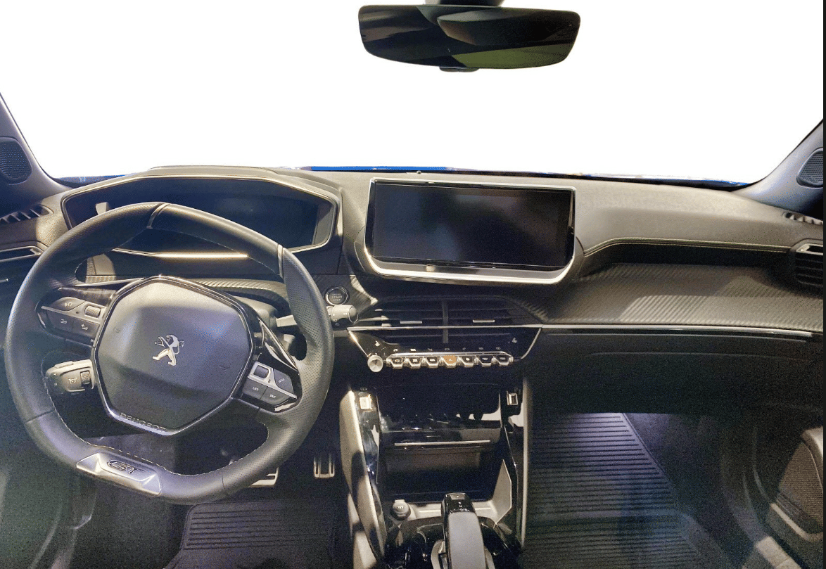 Peugeot e-2008 med GPS
