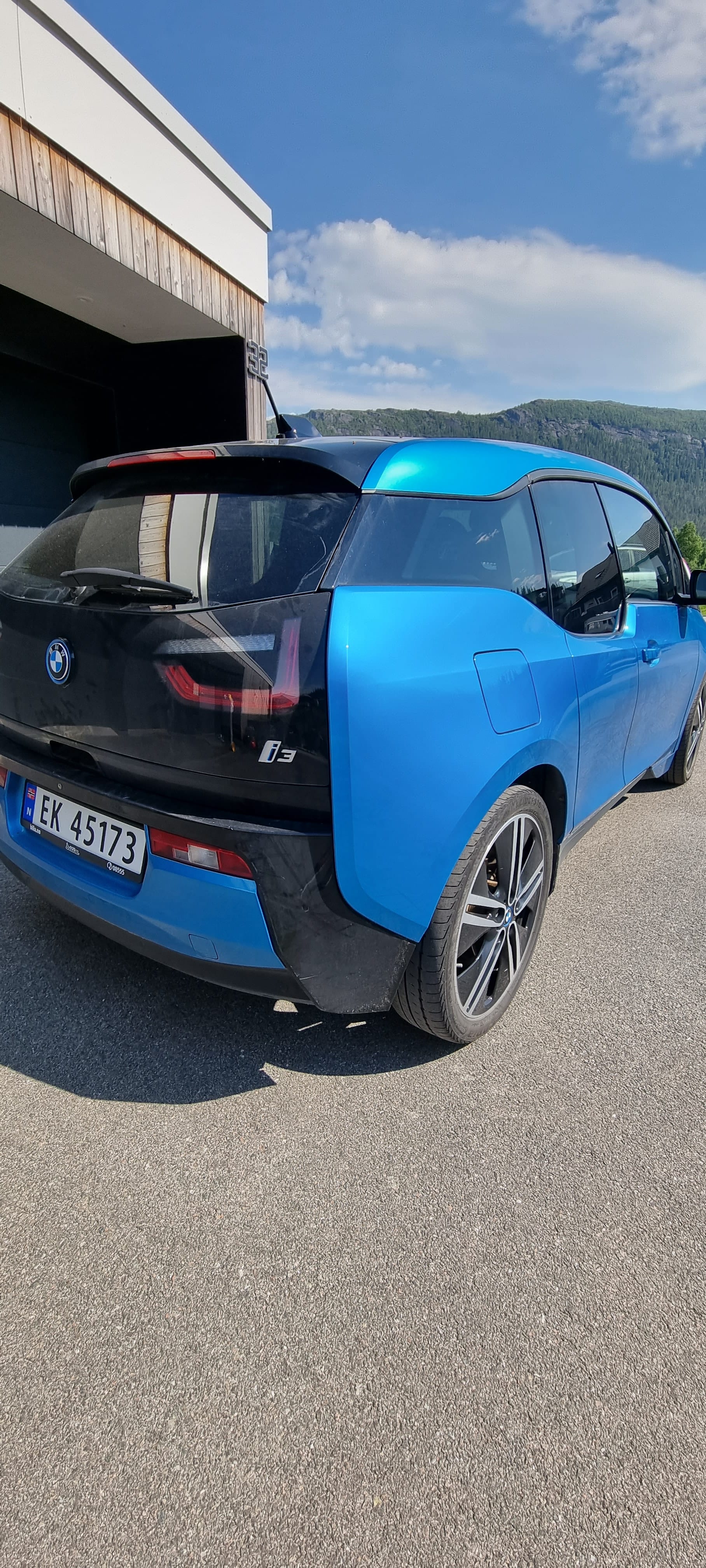 BMW i3 med GPS