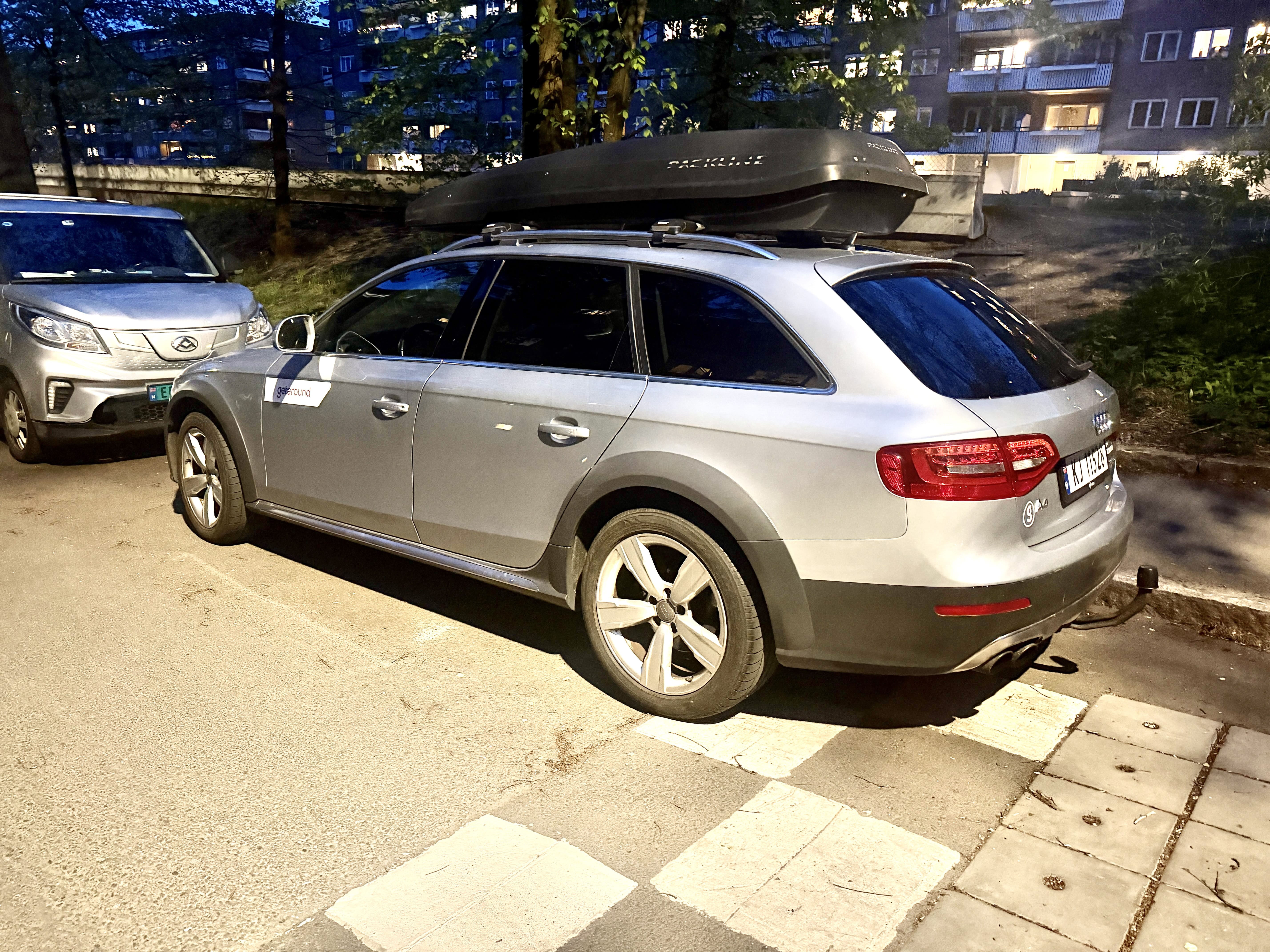Audi A4 Allroad Quattro with Backup camera
