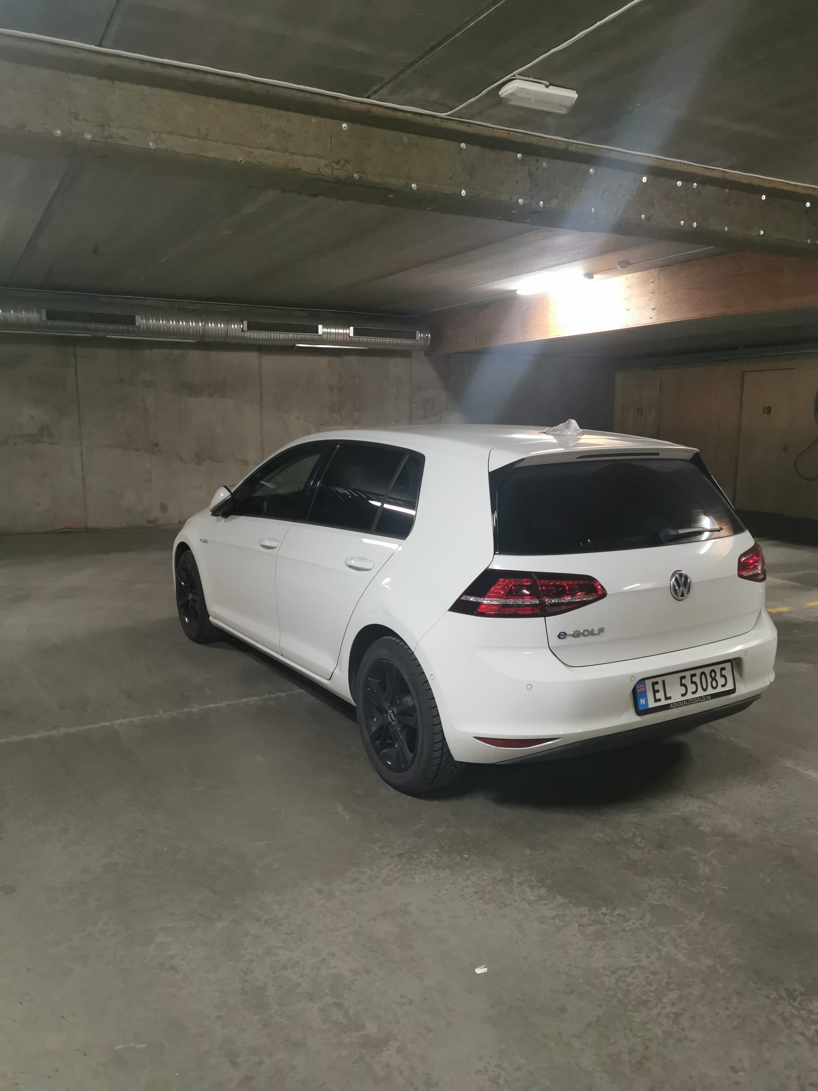 Volkswagen e-Golf med Cruisekontroll