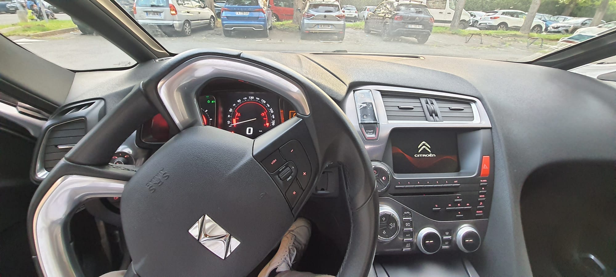Citroen DS5 avec Siège bébé