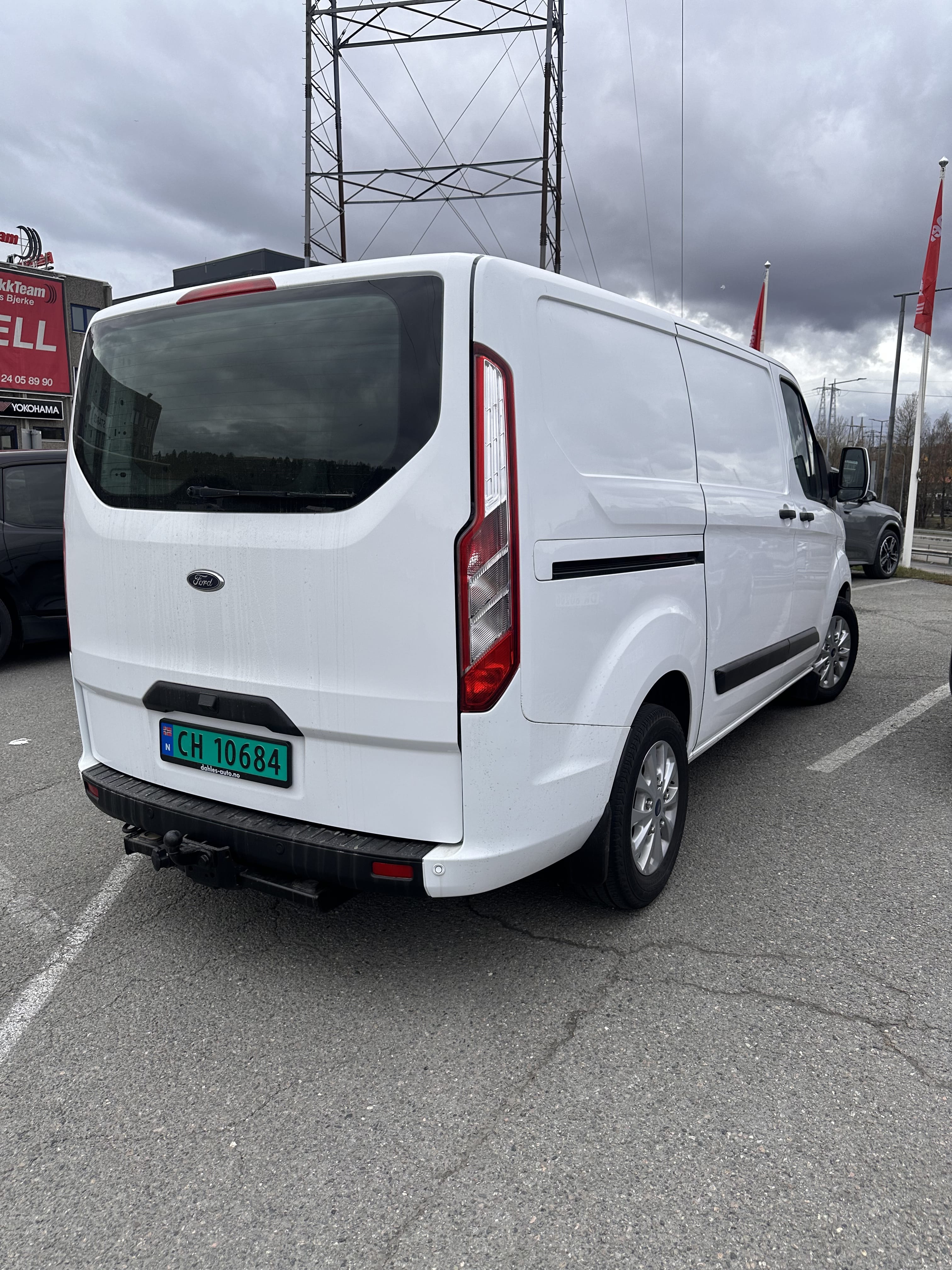 Ford Transit Custom Varebil Automat med Aircondition