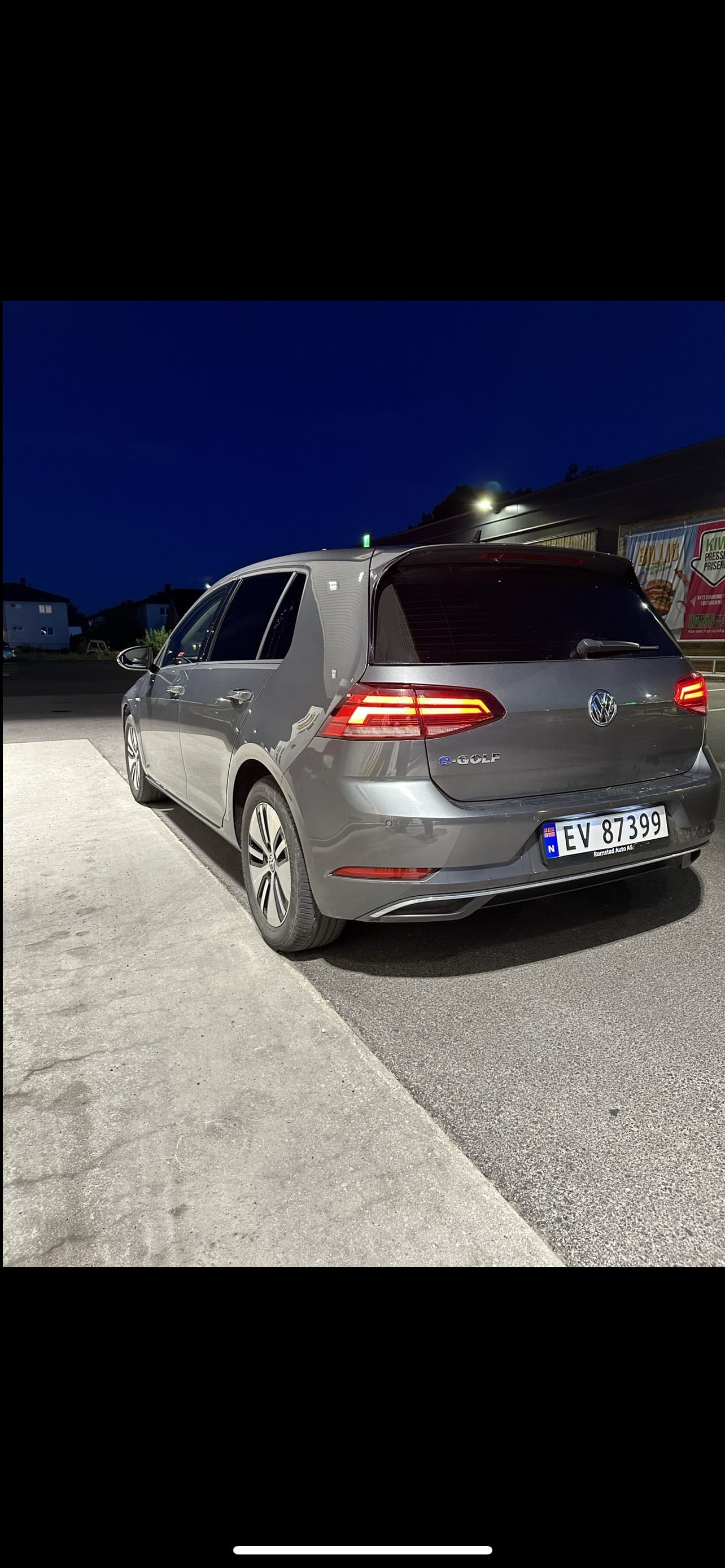 Volkswagen e-Golf med Aircondition