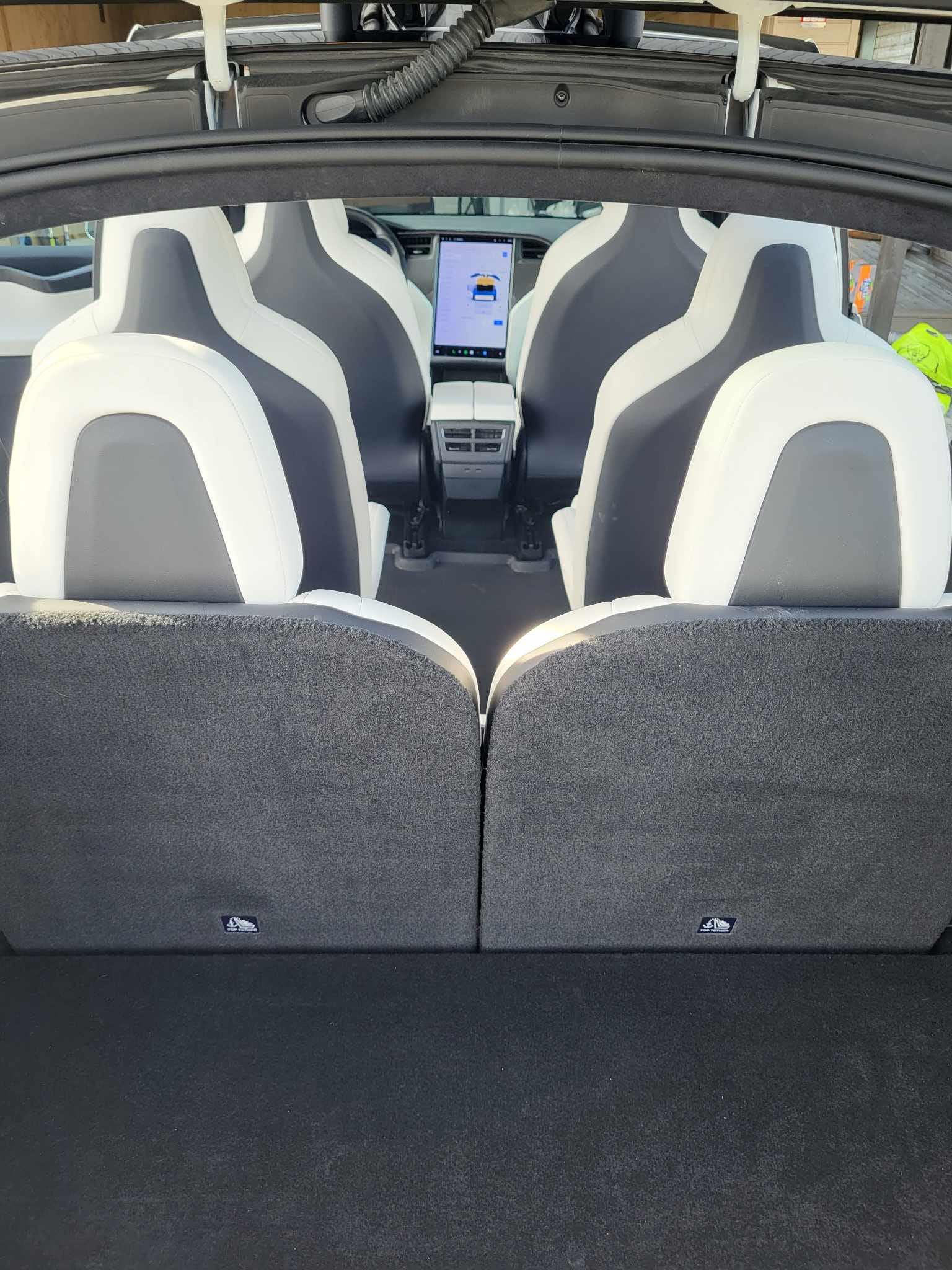 Tesla Model X Performance med Dashcam