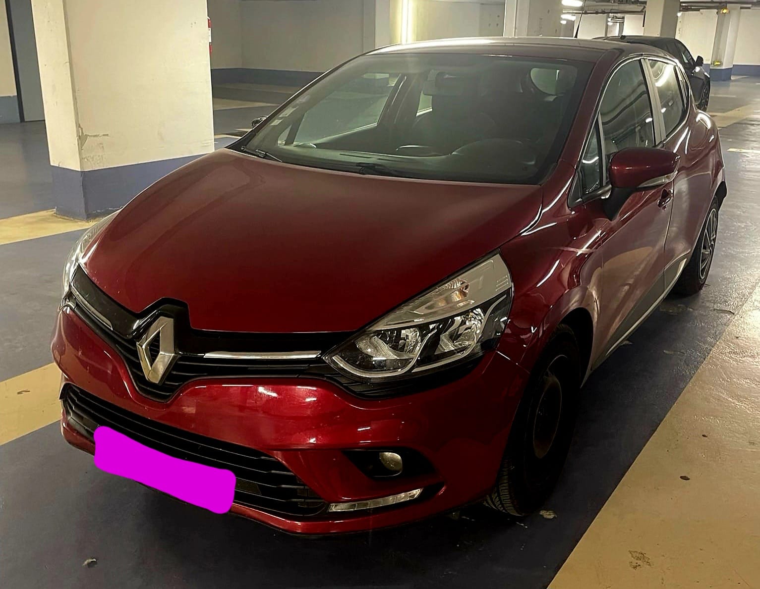 Renault Clio (FG402) TCe rouge (clim, régulateur, bluetooth, ...) #bs, 2019, Essence 95