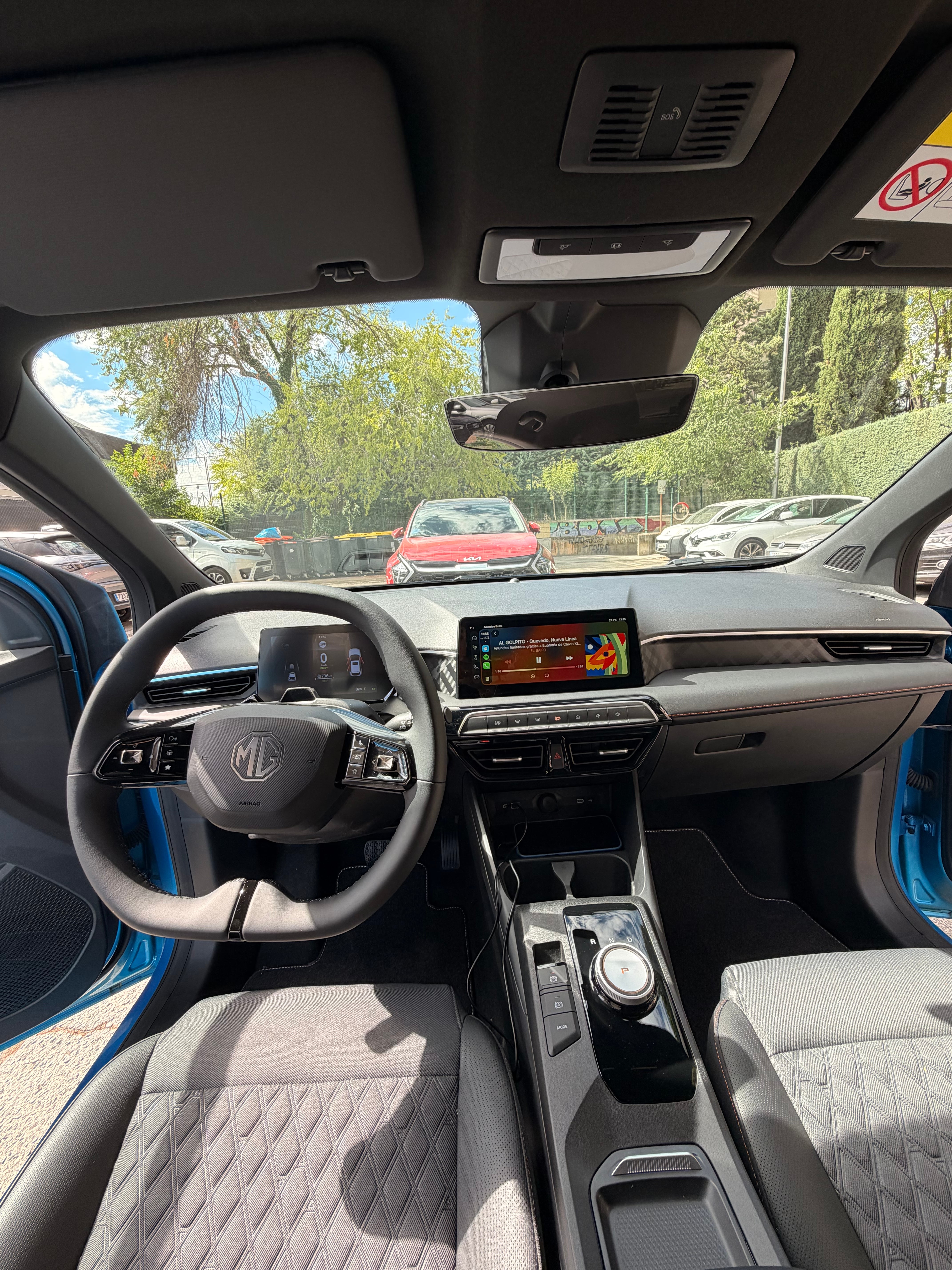 MG MG3 med GPS