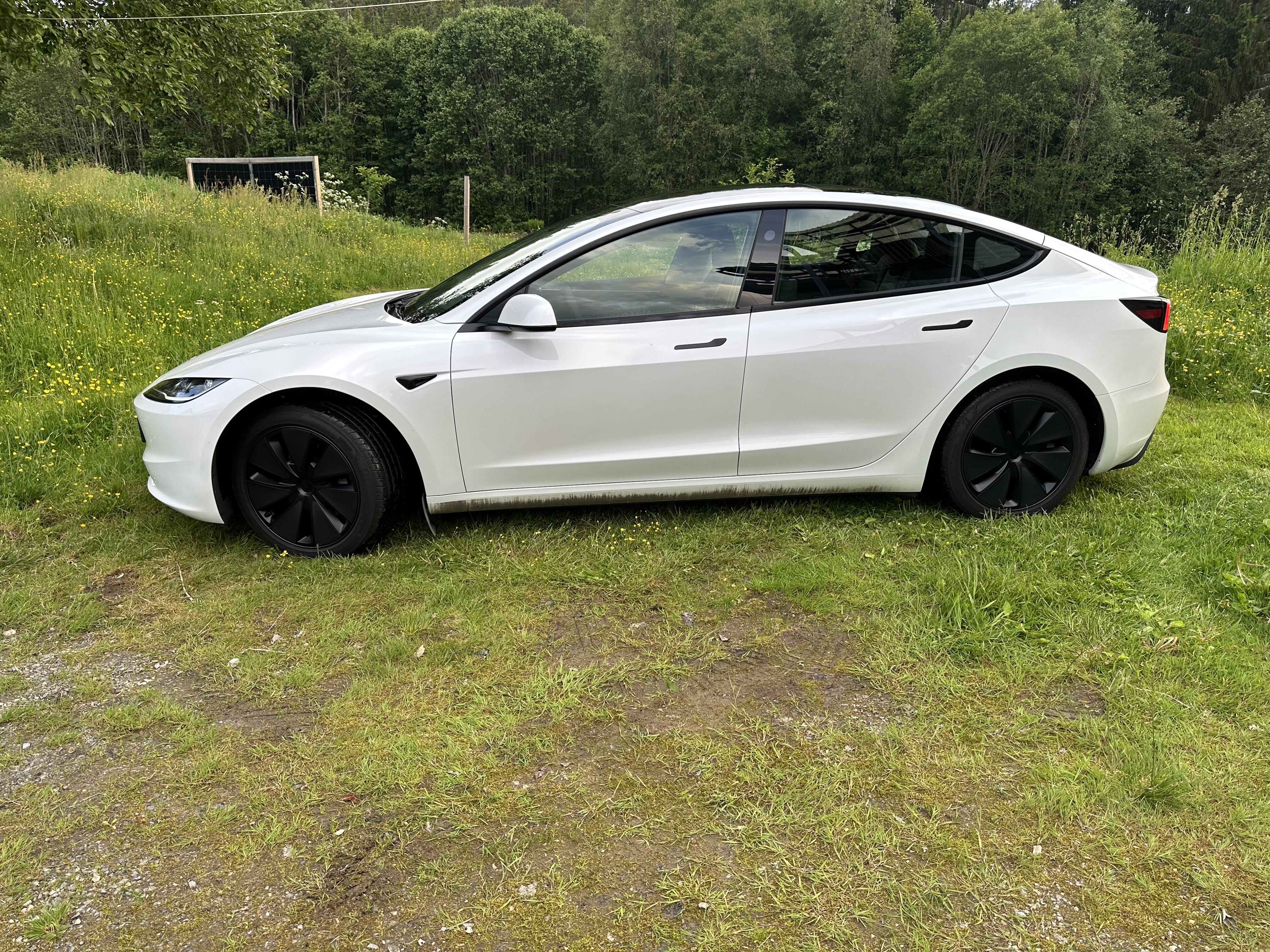 Tesla Model 3 med Aircondition