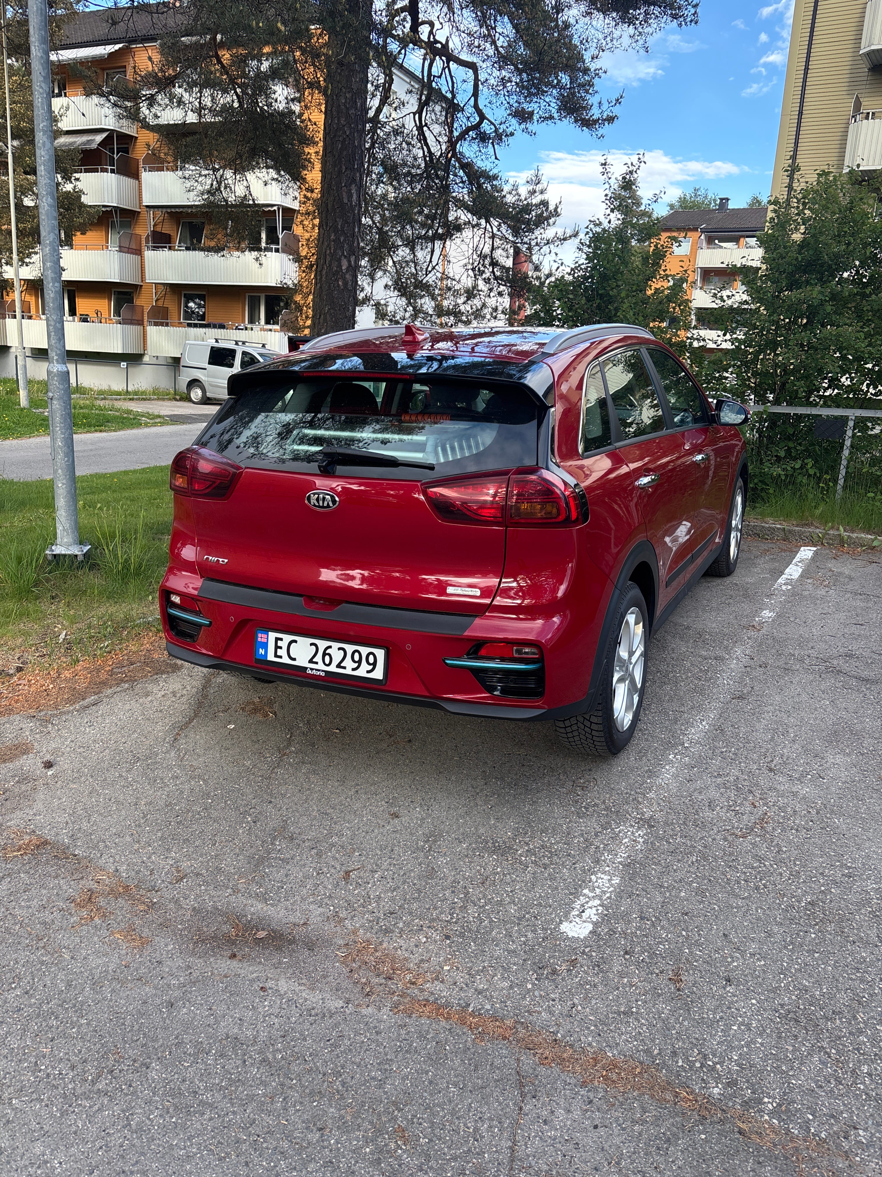 Kia e-Niro mit Klimaanlage