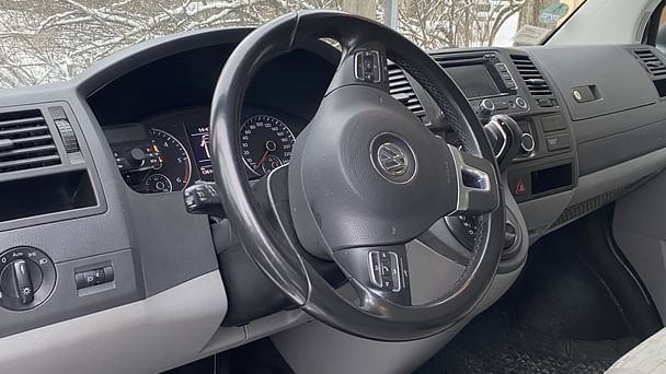 Volkswagen Transporter med GPS