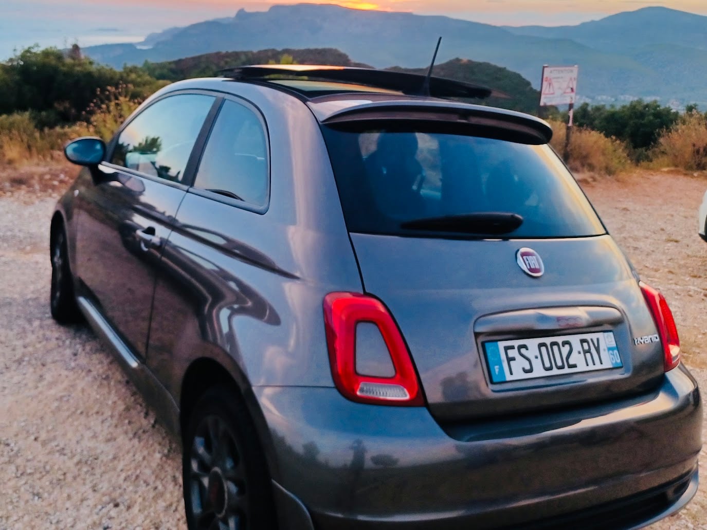 Fiat 500 Hybride avec Régulateur de vitesse