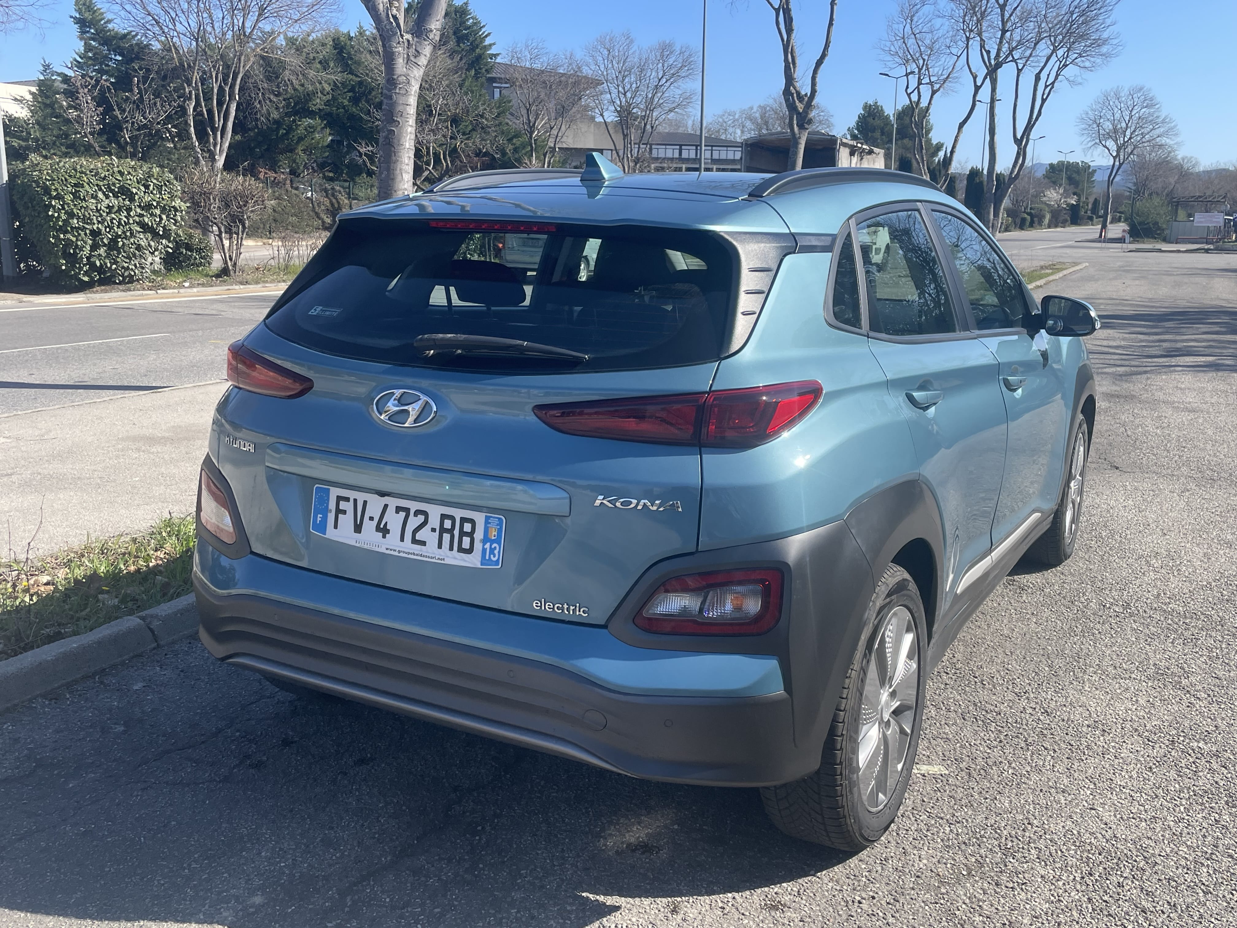 Hyundai Kona Electric 39,5KW 5 places Non Fumeur Crit’air 0 Livraison BdR et Toulon avec Climatisation