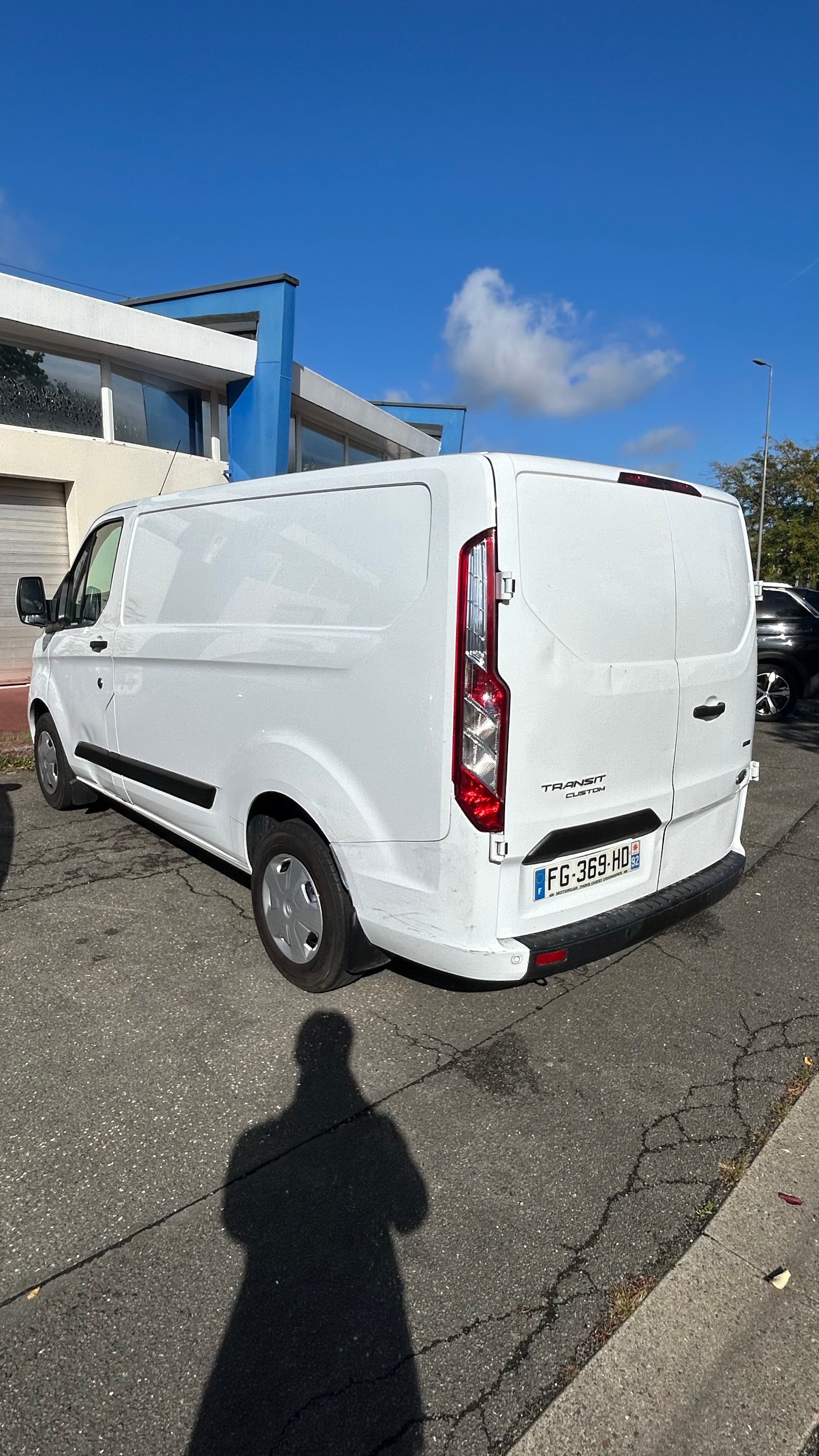 Ford Transit Custom Fourgon avec Caméra de recul