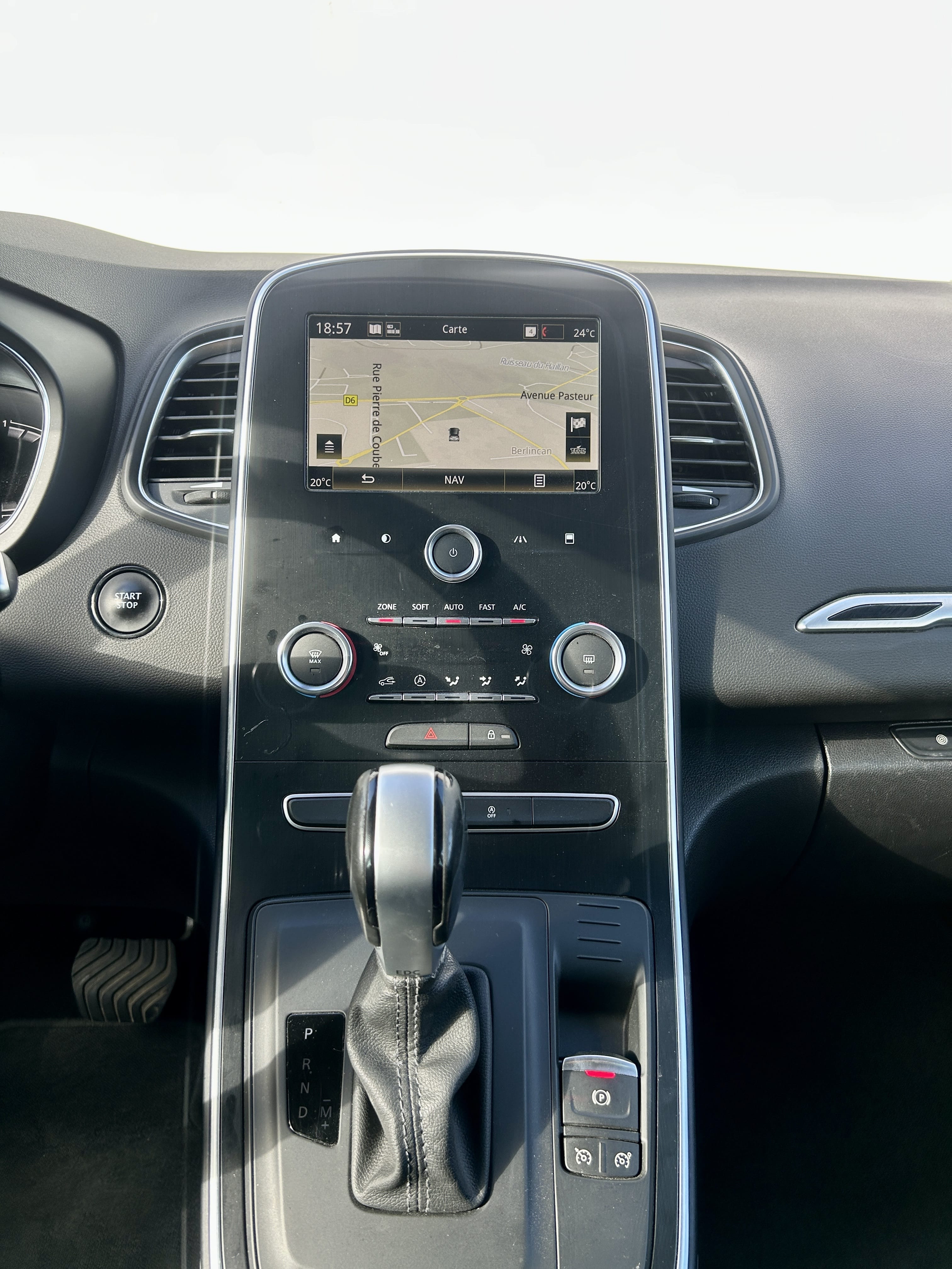 Renault Scenic avec Android Auto