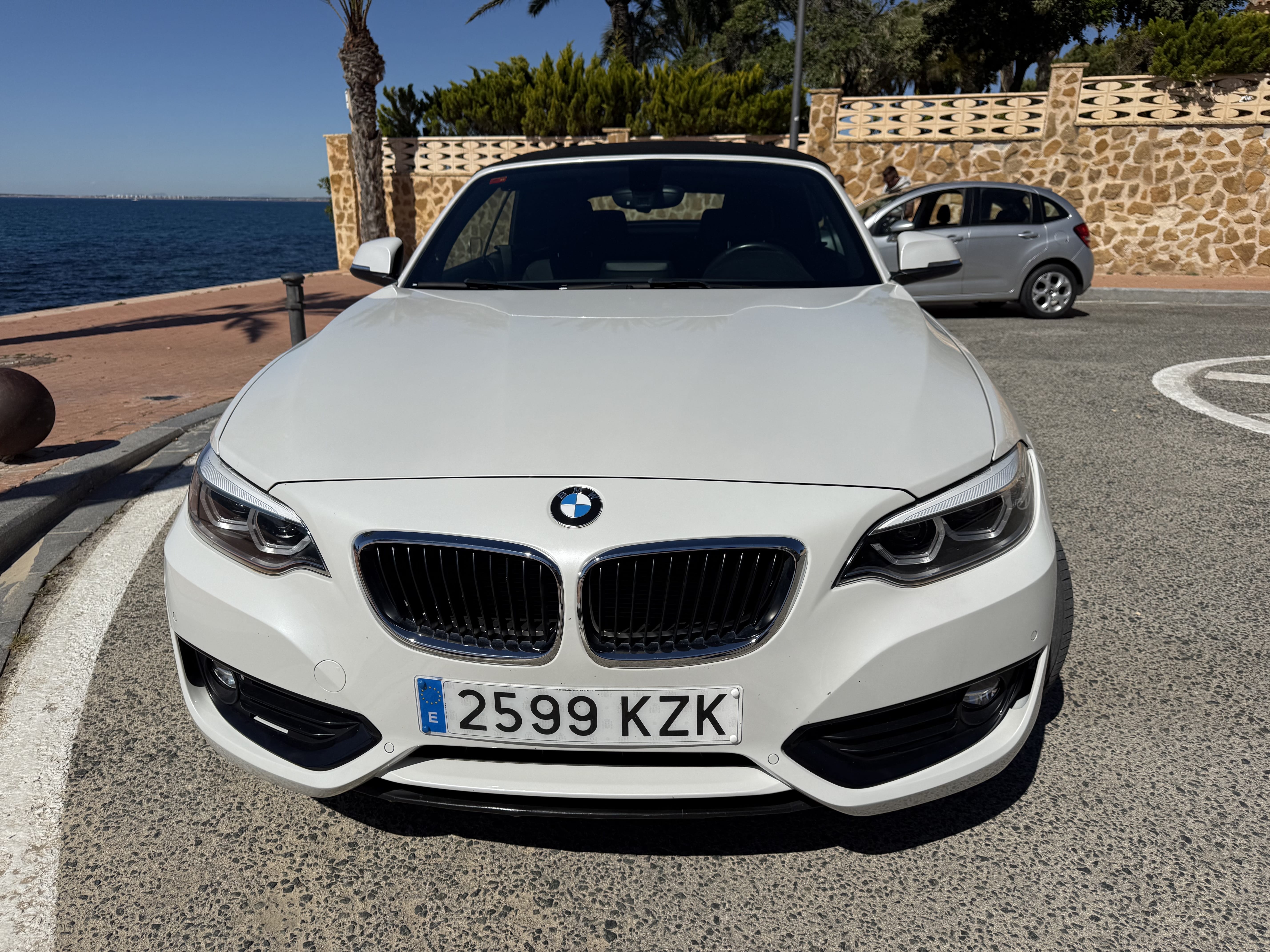 BMW Serie 2 Cabrio mit USB-Ladeanschlüsse