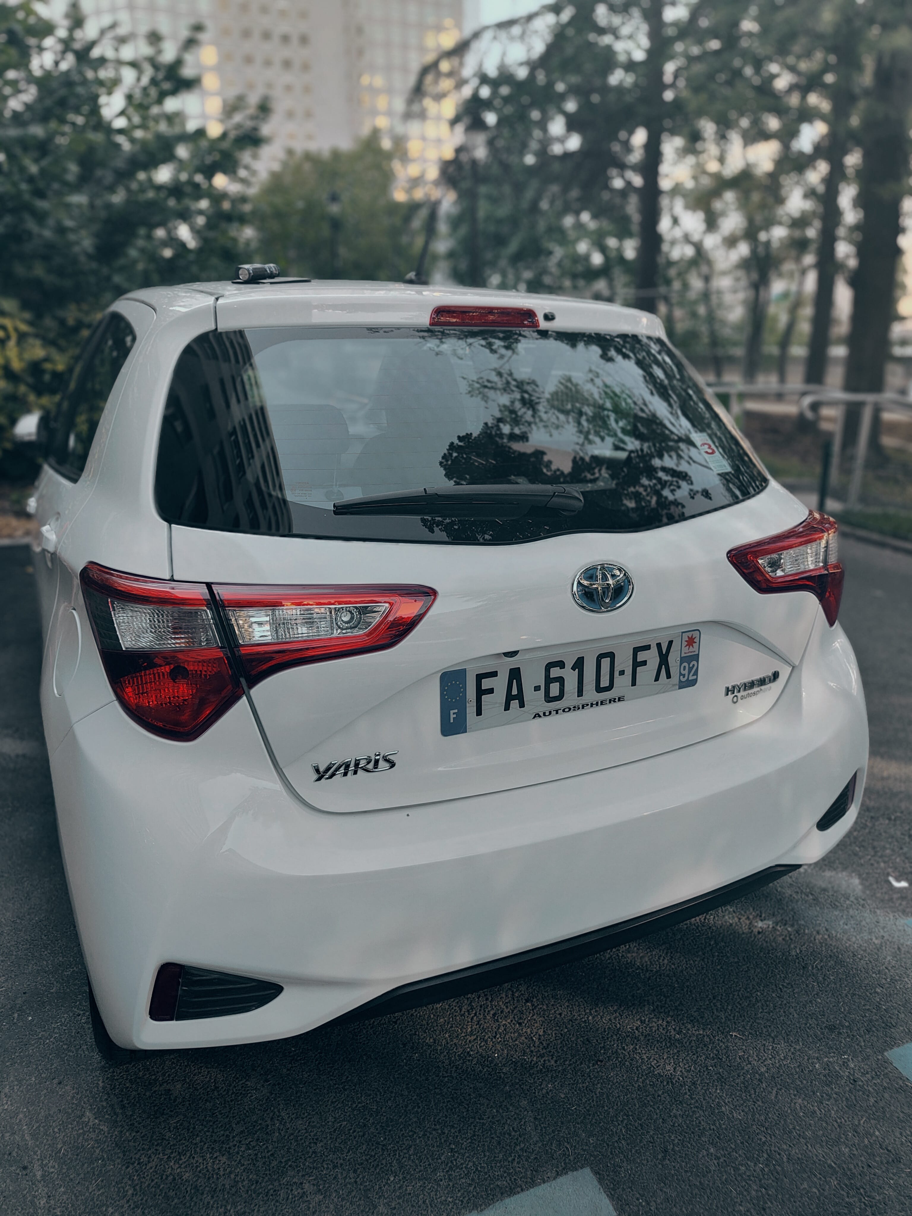 Toyota Yaris Hybride avec GPS