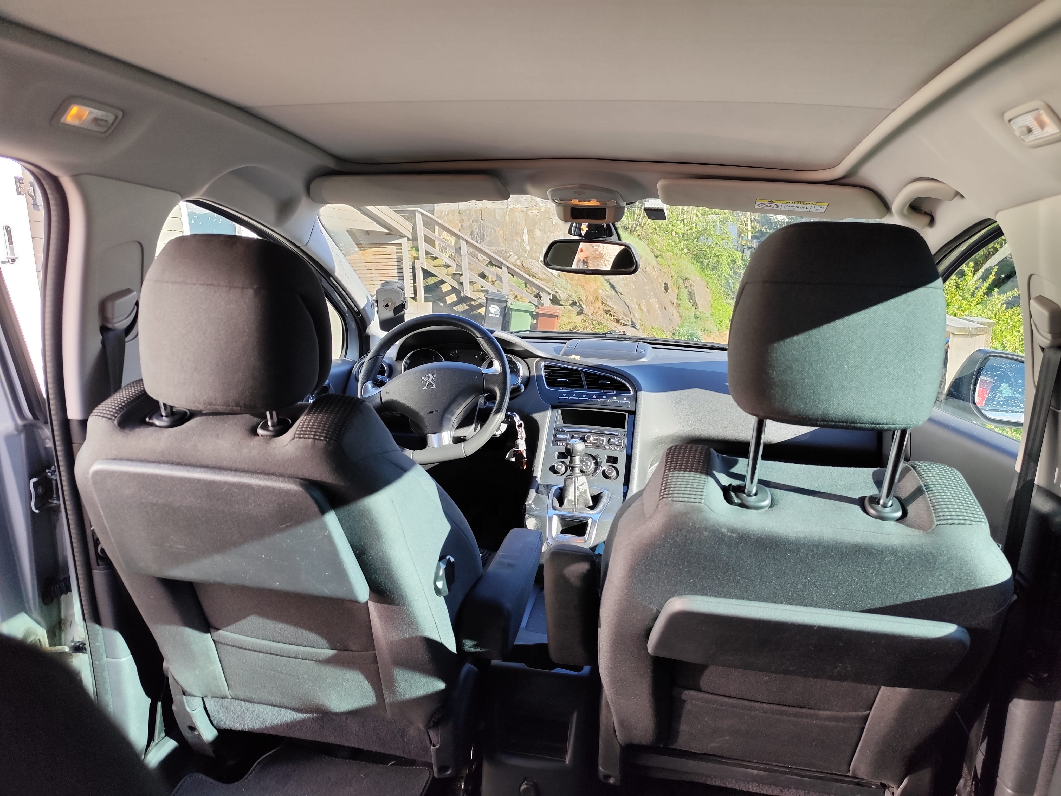 Peugeot 5008 med Babysete