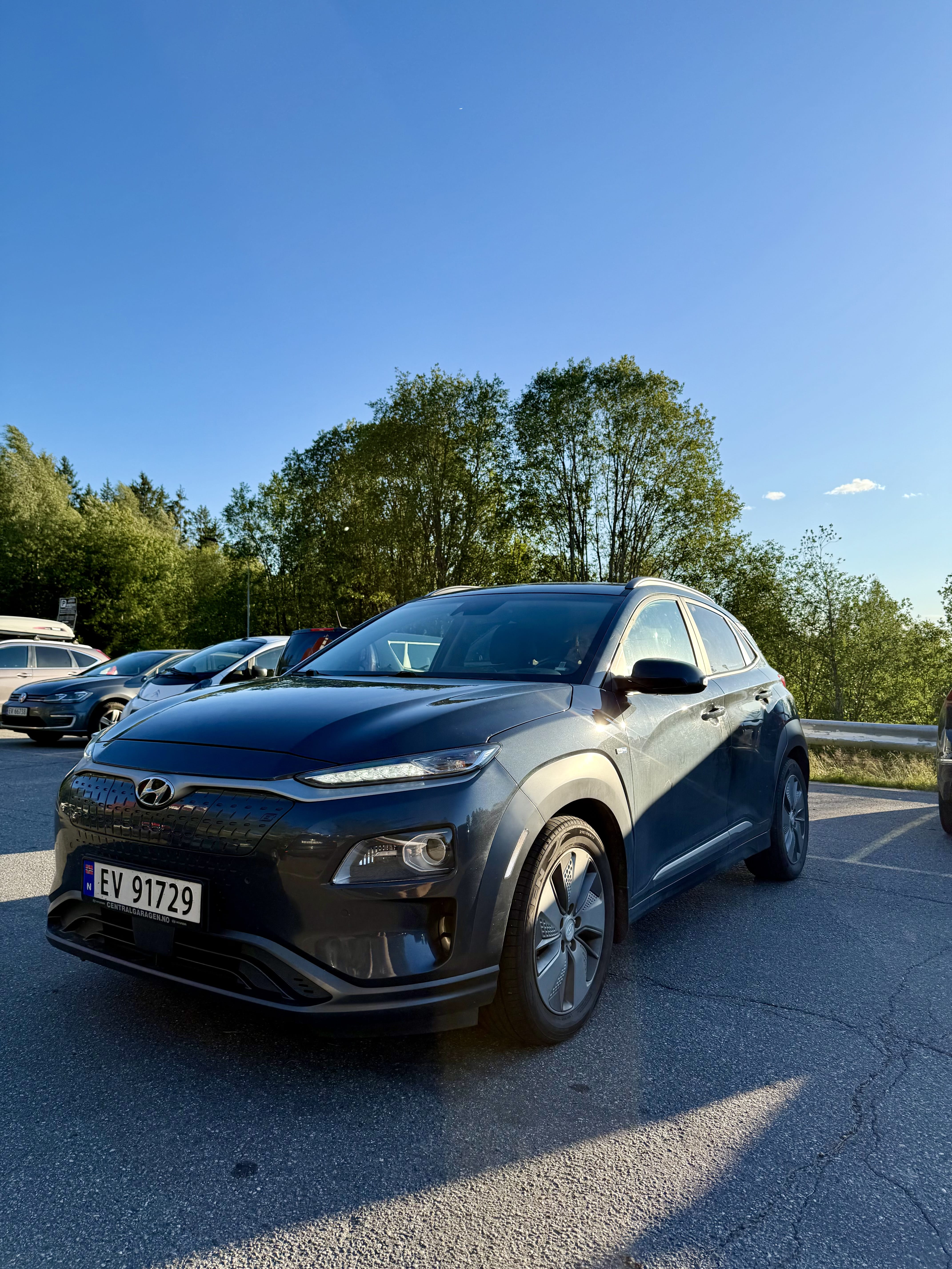 Hyundai Kona Electric med Apple CarPlay