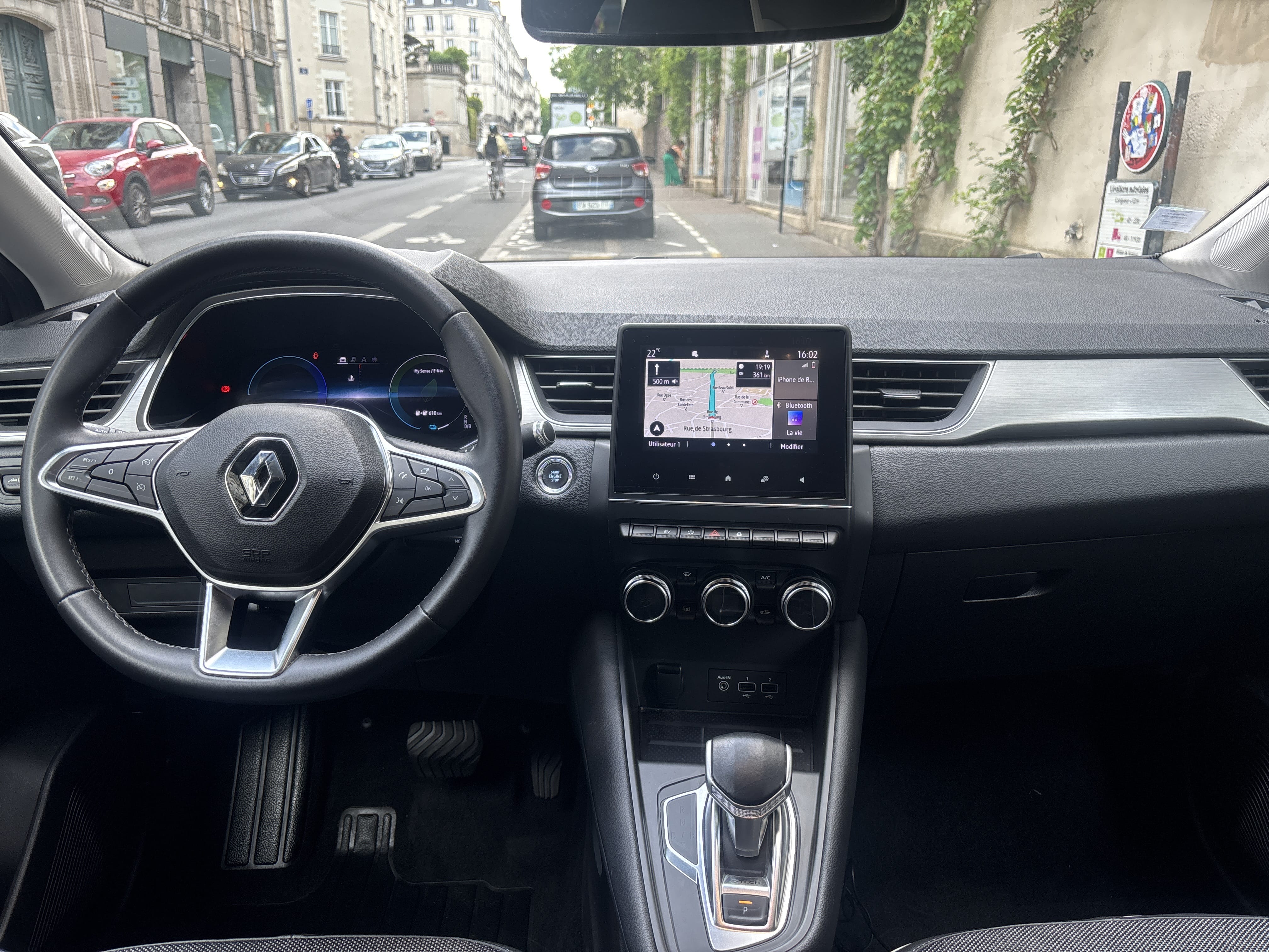 Renault Captur avec GPS
