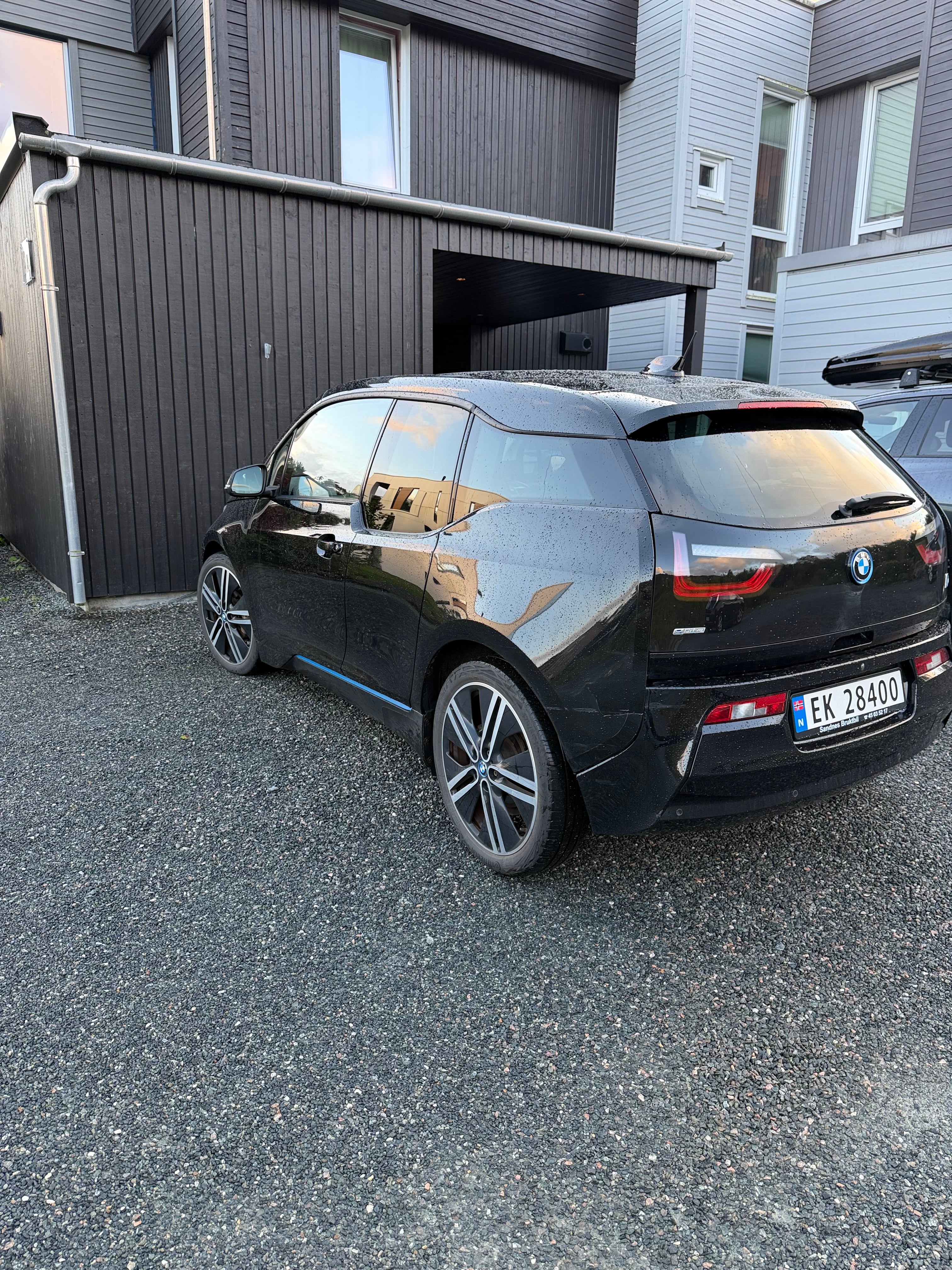 BMW i3 med Ryggekamera