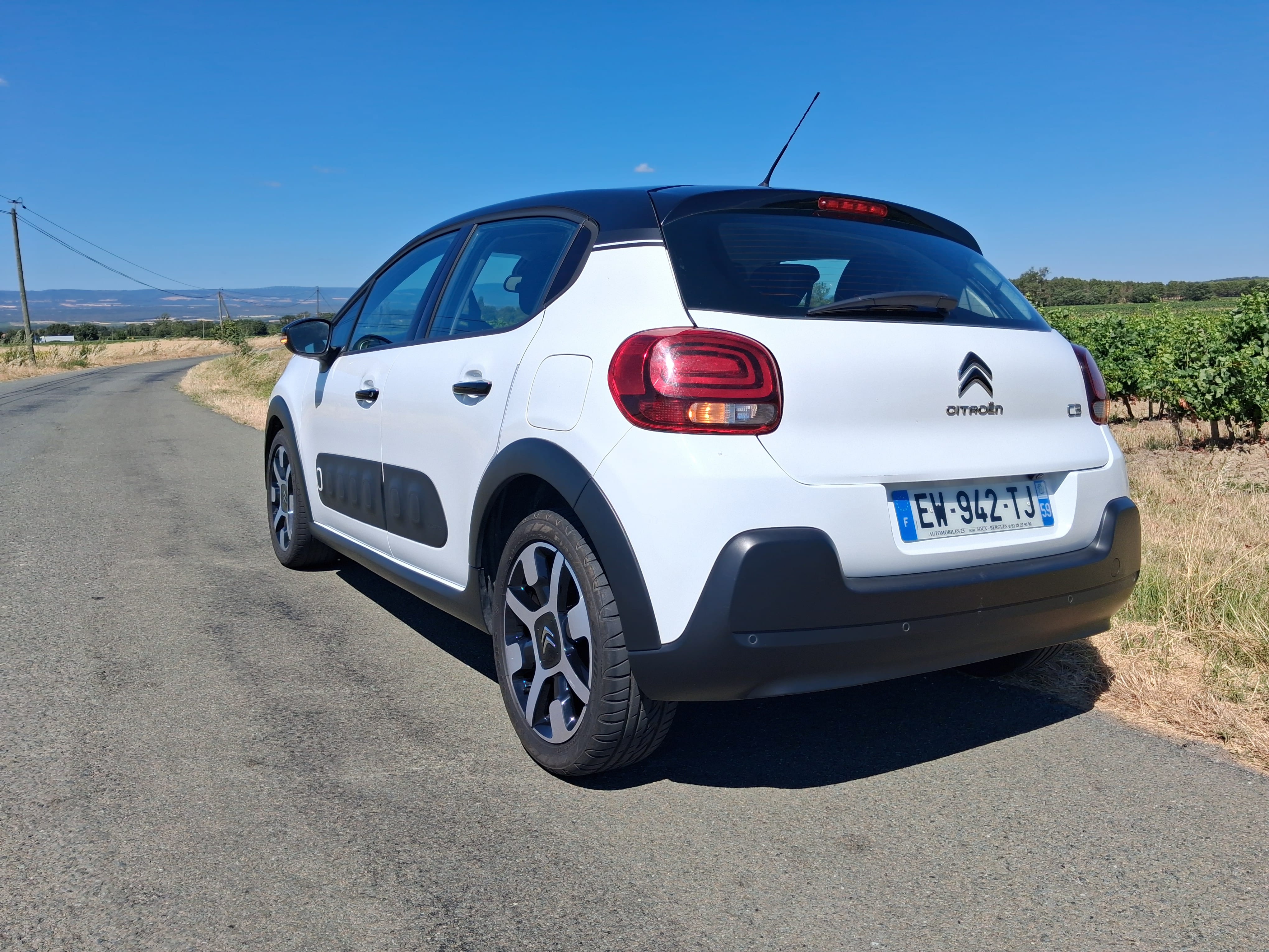 Citroen C3 avec Caméra de recul