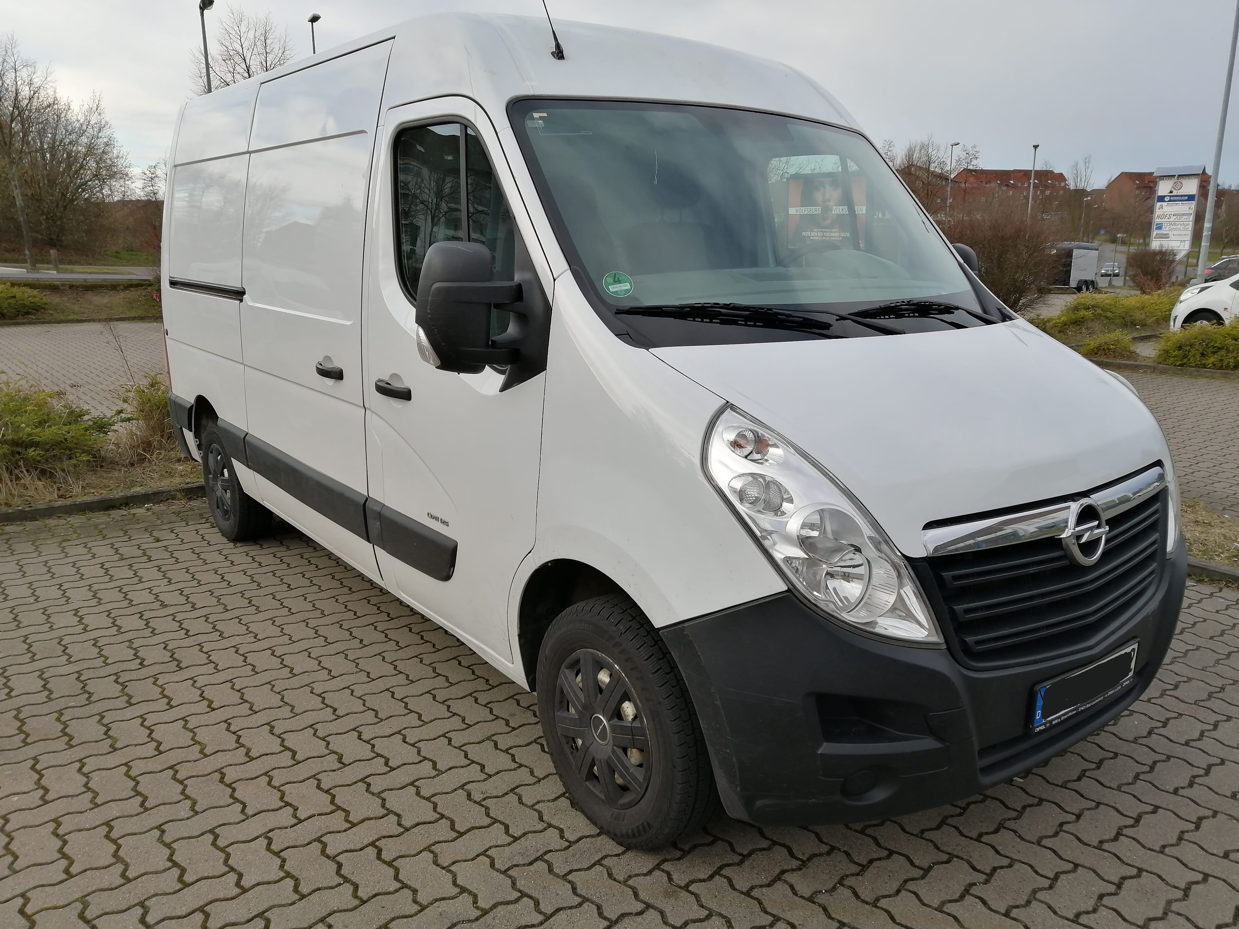 Opel Movano Lang&Hoch ca. 10m3, 2012, Diesel