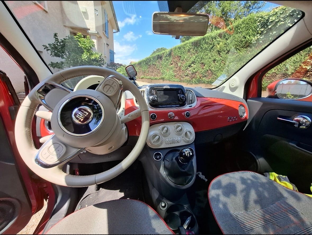 Fiat 500 avec Régulateur de vitesse