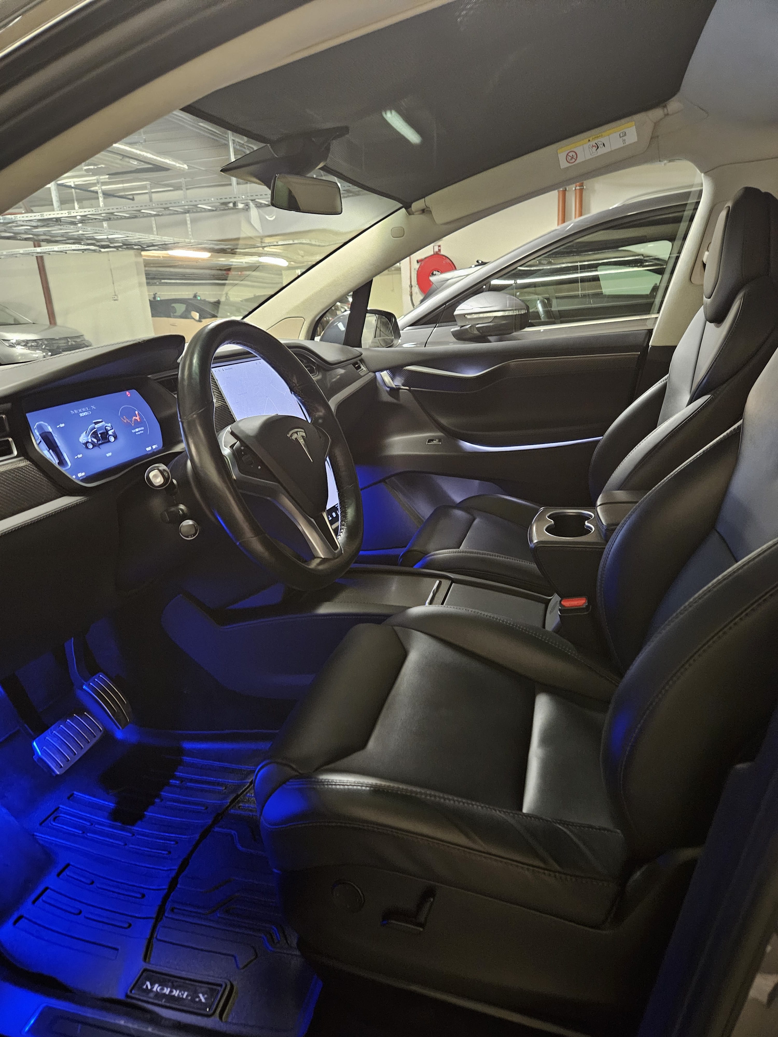 Tesla Model X 100D med Aircondition