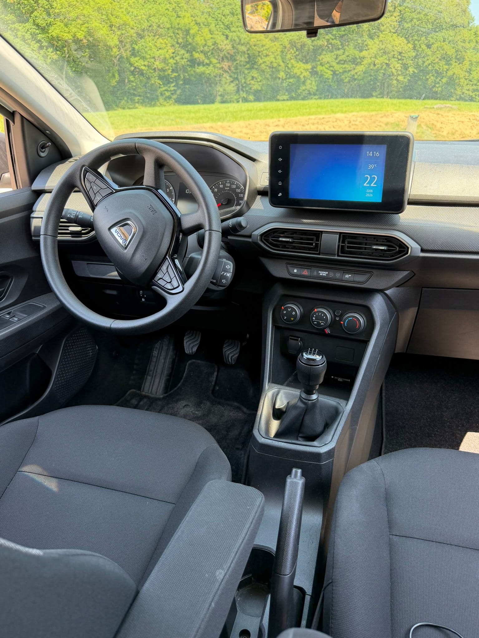 Dacia Sandero avec GPS