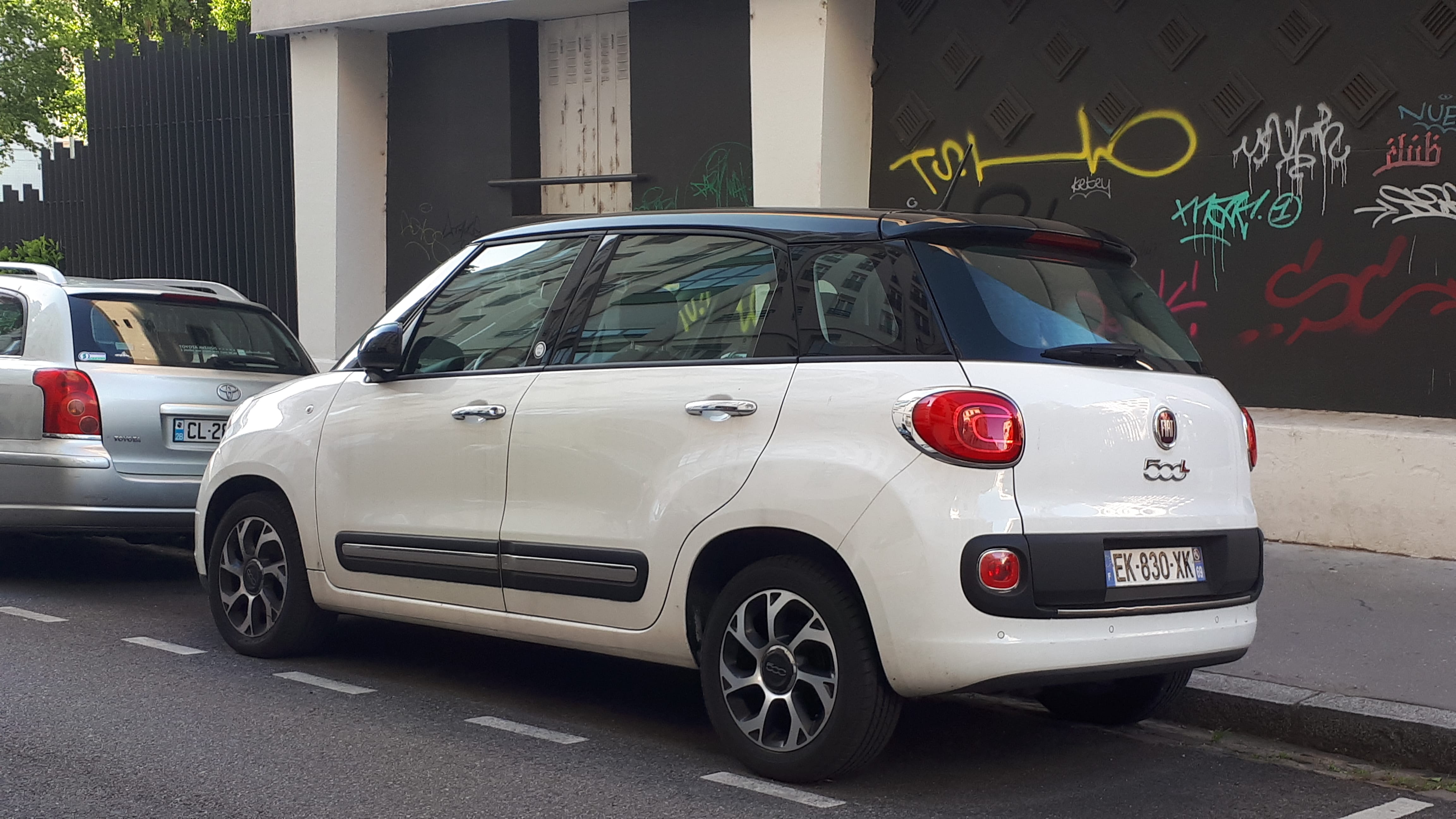 Fiat 500L avec GPS