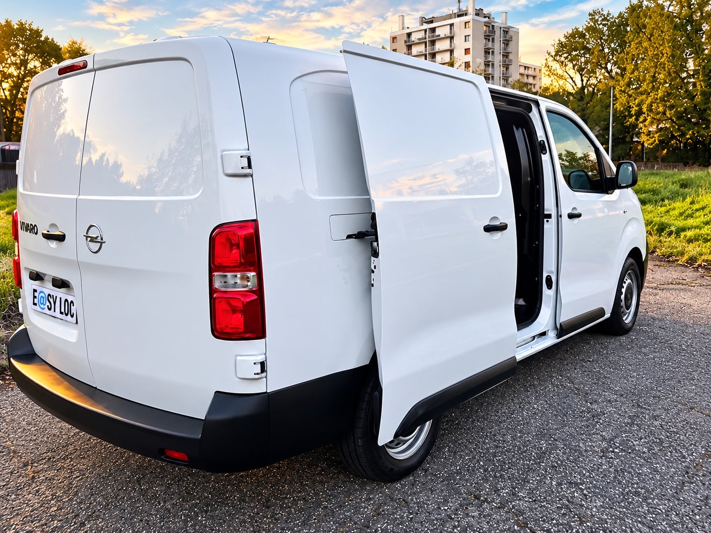 Opel Vivaro avec Siège bébé