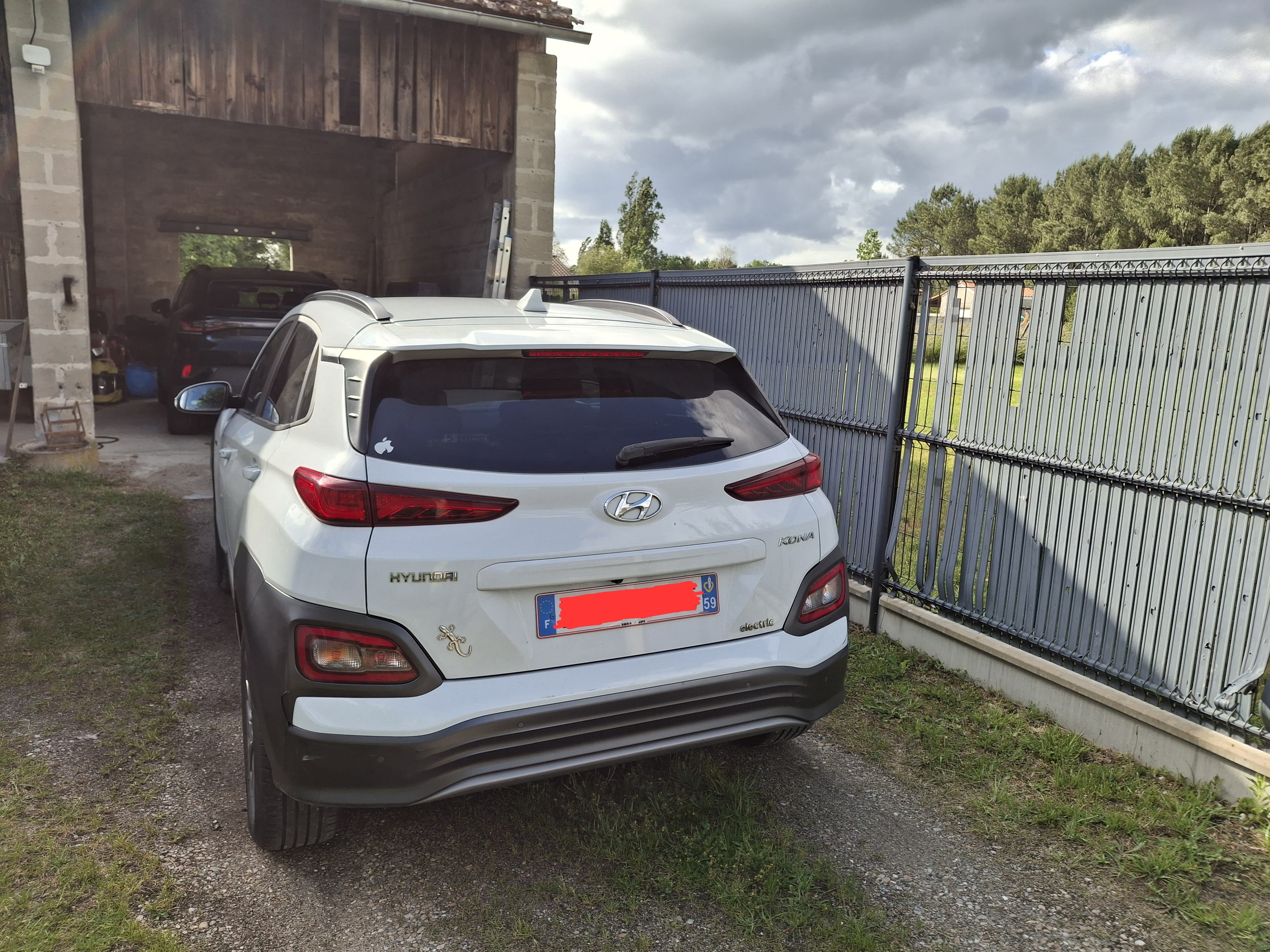 Hyundai Kona Electric mit Rückfahrkamera