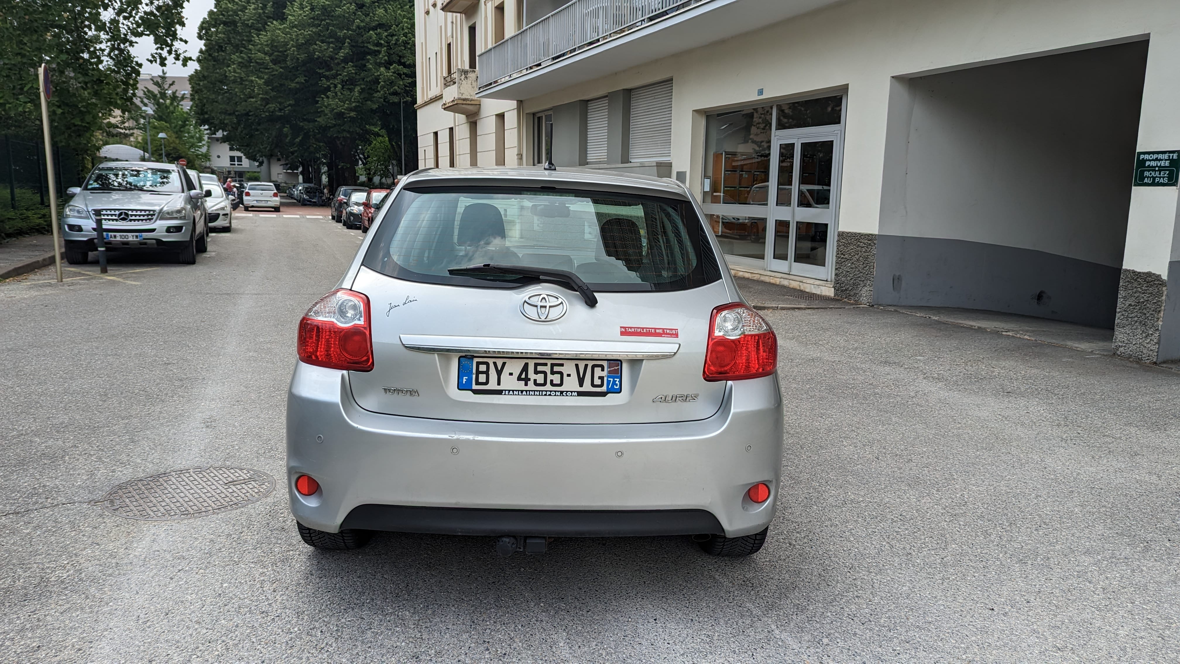 Toyota Auris avec Attelage
