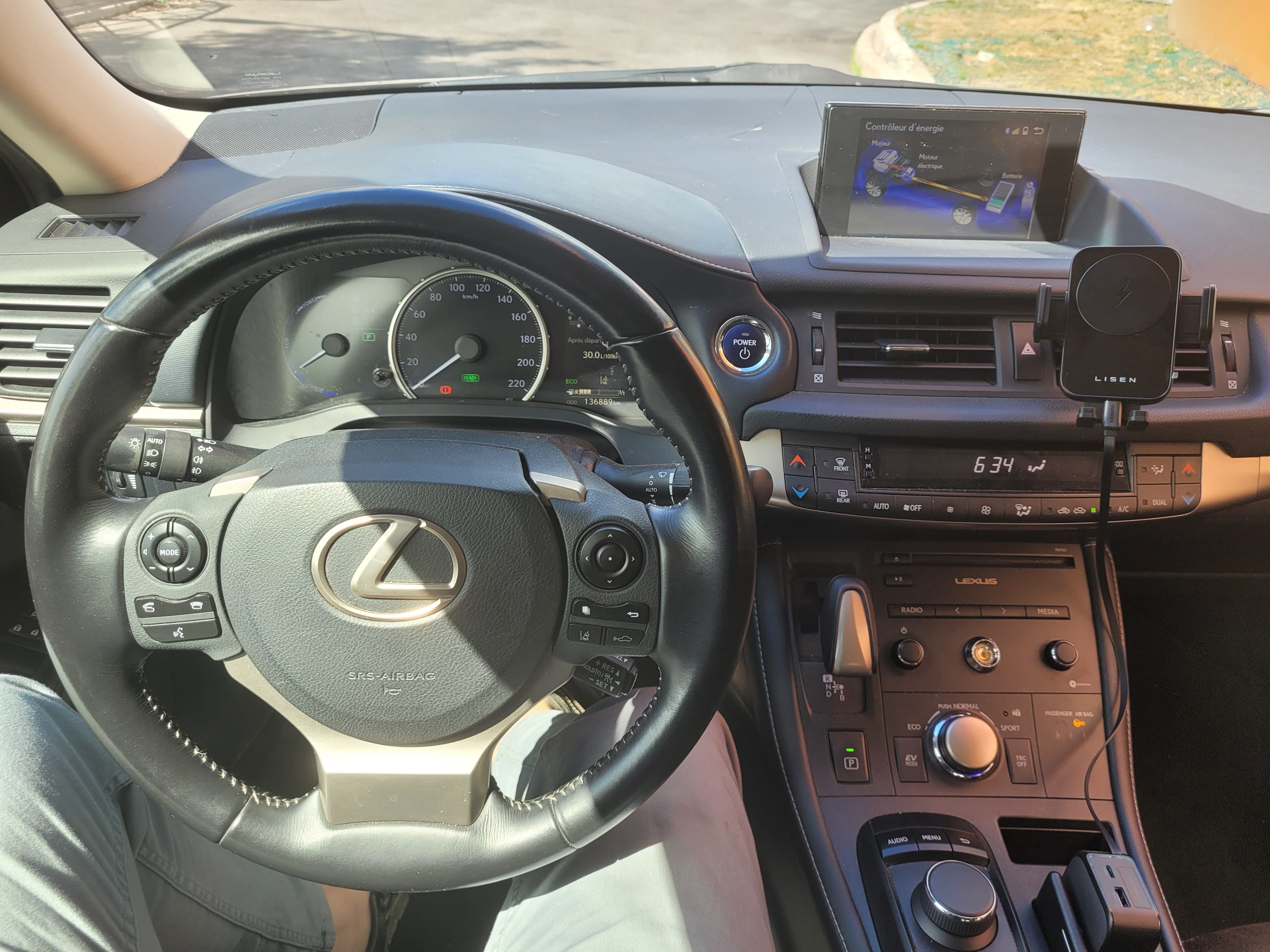 Lexus CT 200h avec Régulateur de vitesse