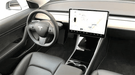 Tesla Model 3 avec GPS