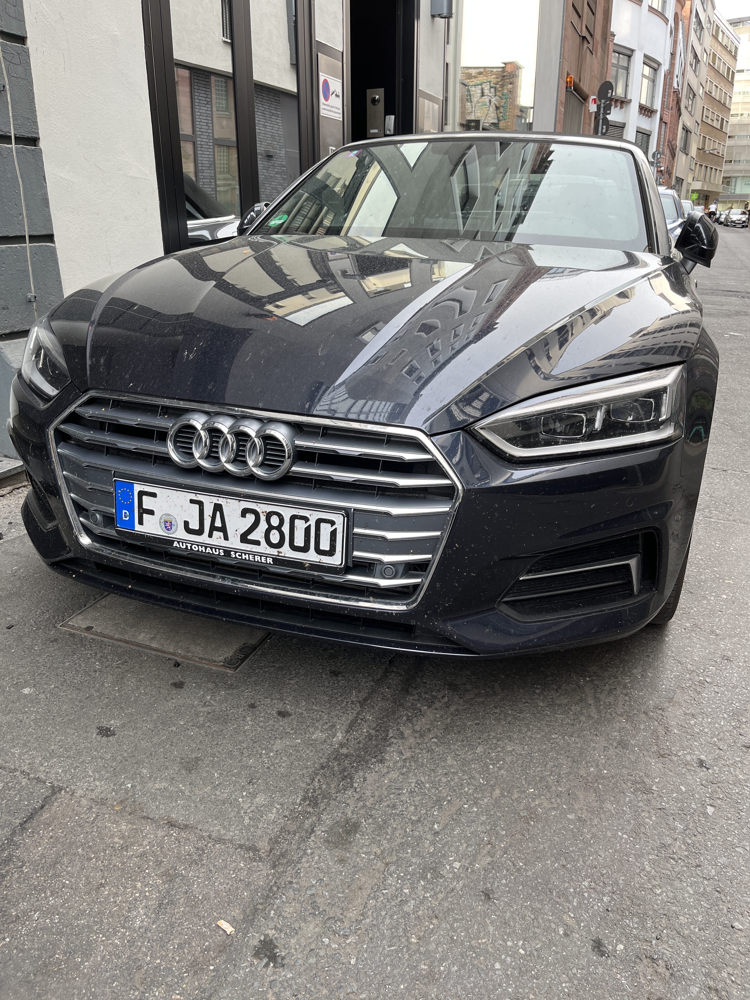 Audi A5 Cabriolet S-Line, 2019, Super 95, automatique