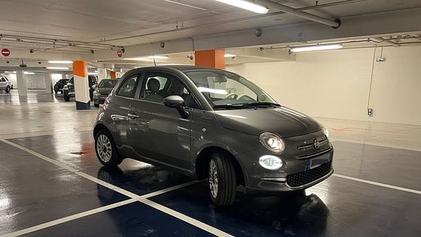 Fiat 500 avec GPS