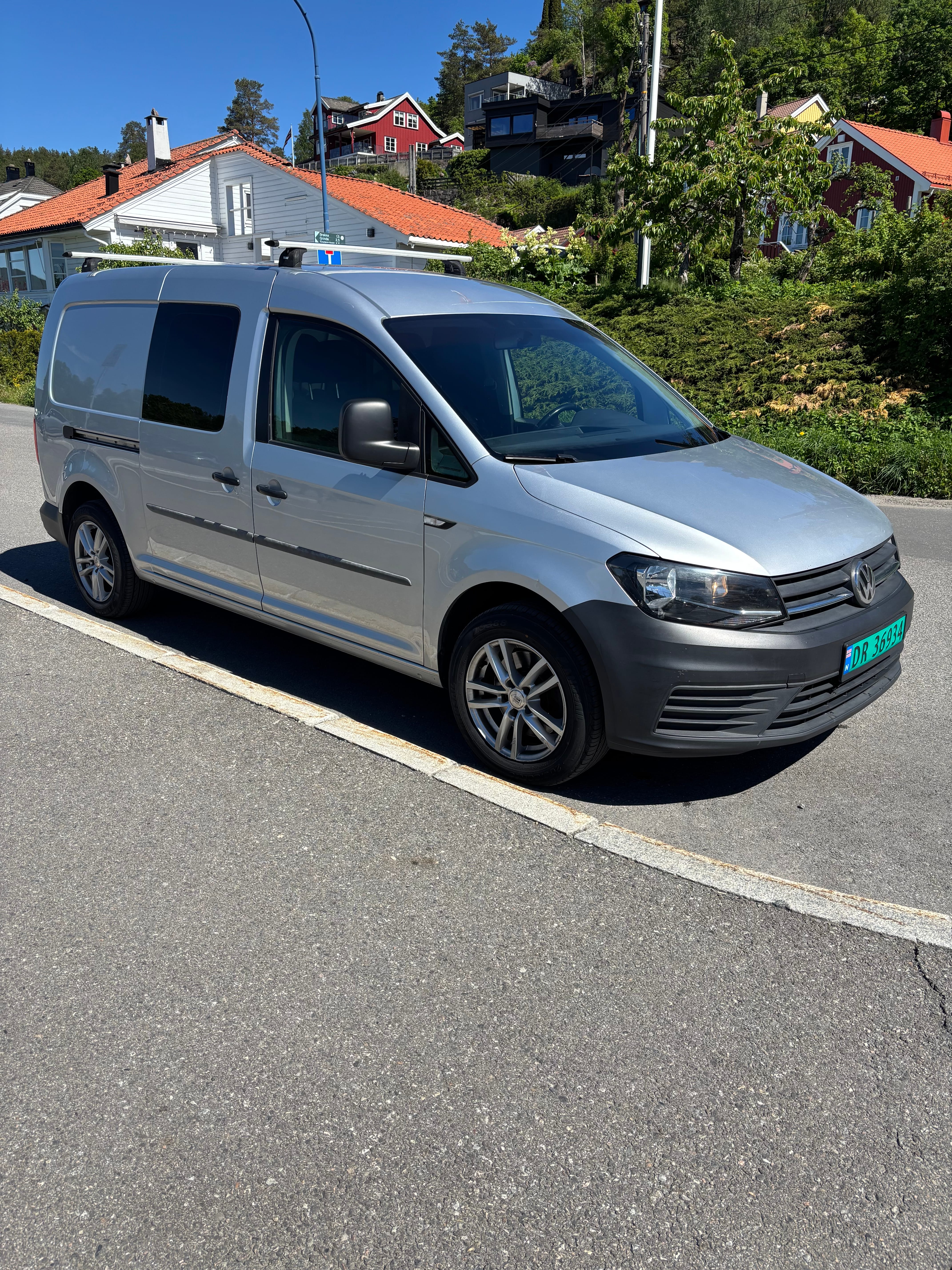 Volkswagen Caddy Maxi Varebil 150hk diesel automat lasterom 225cm x 150cm, 2017, Diesel, Automatik