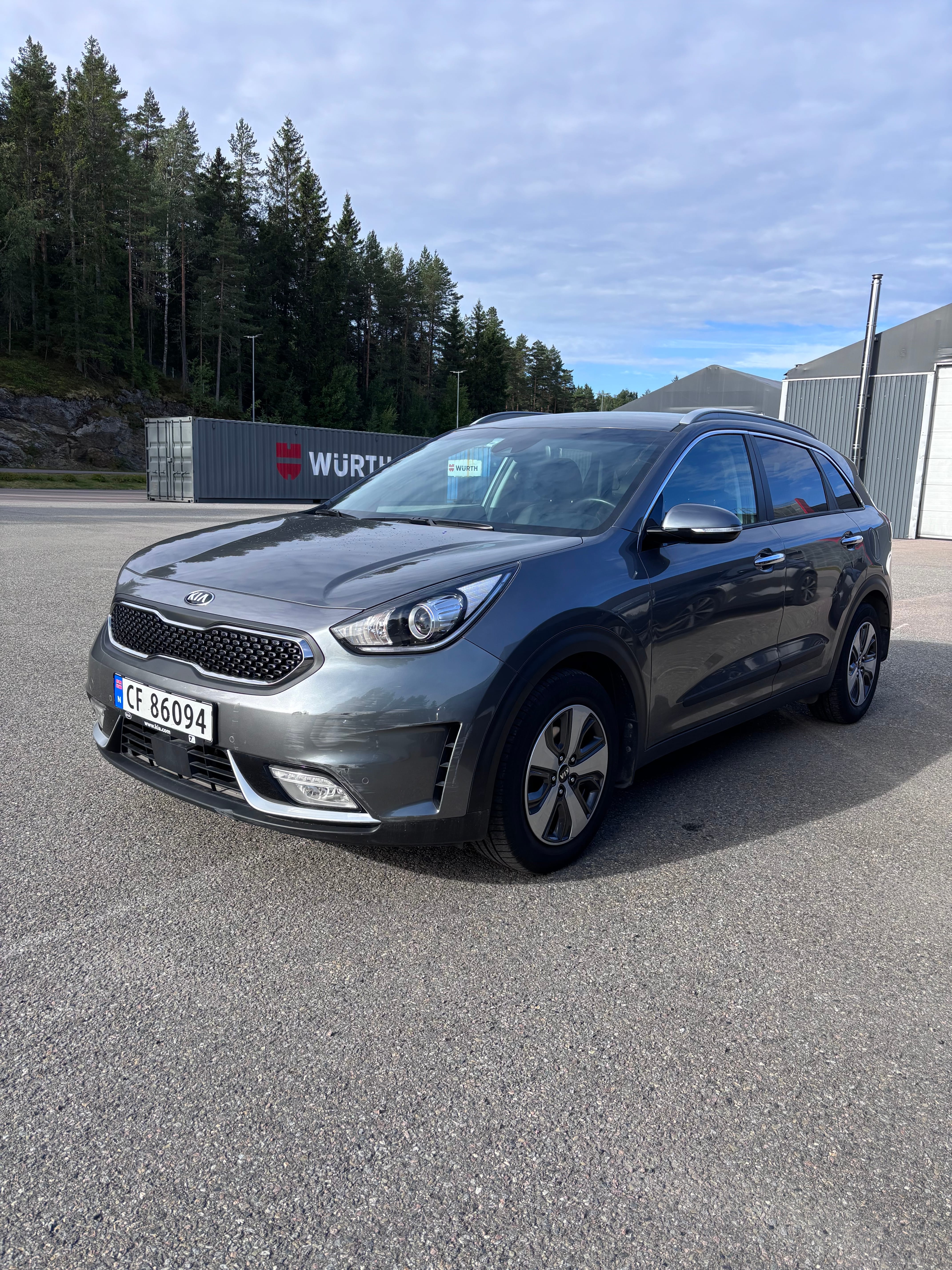 Kia Niro Hybrid, 2016, Blyfri 95 / Electric (hybrid), automatic