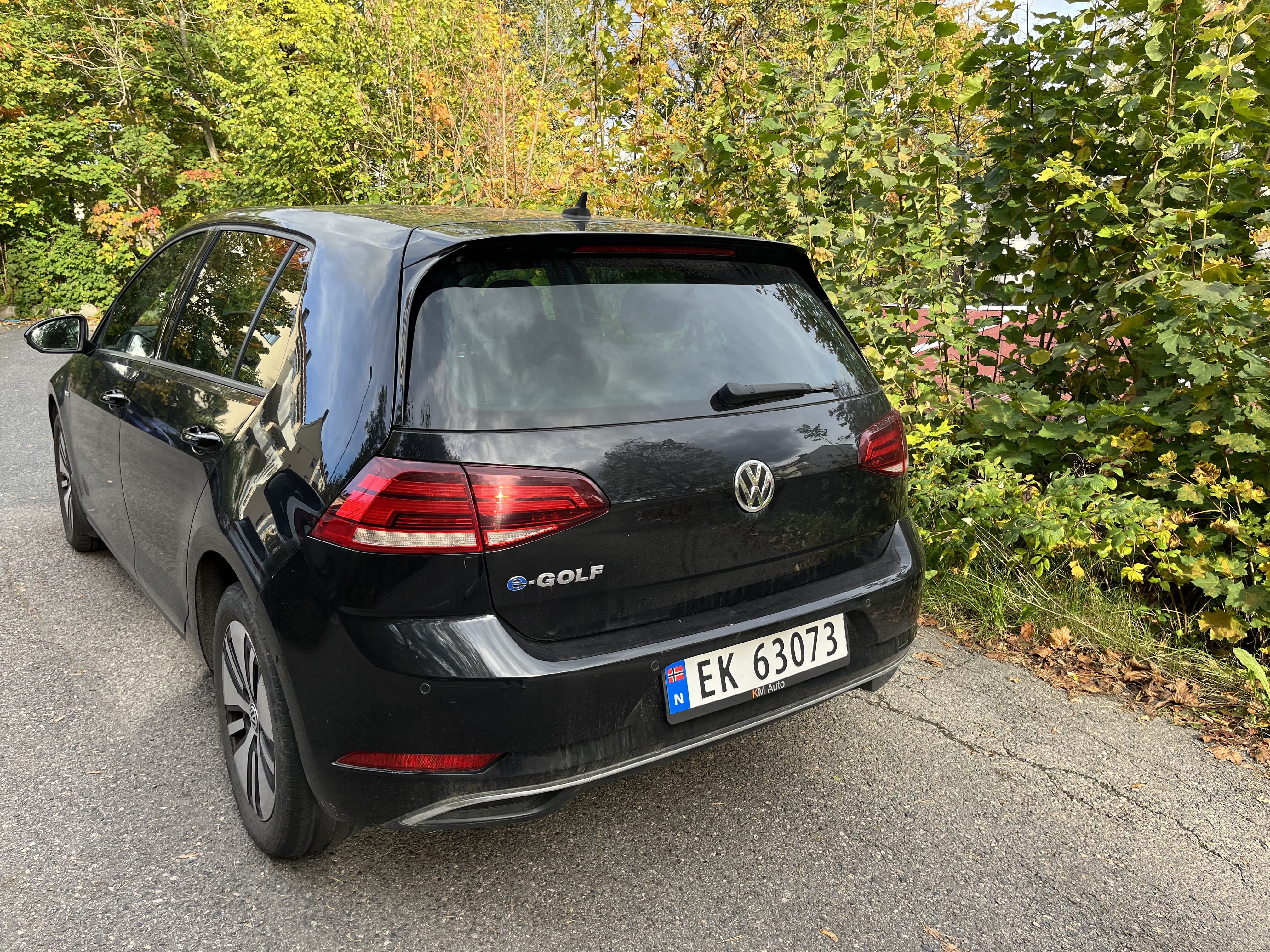 Volkswagen e-Golf med GPS