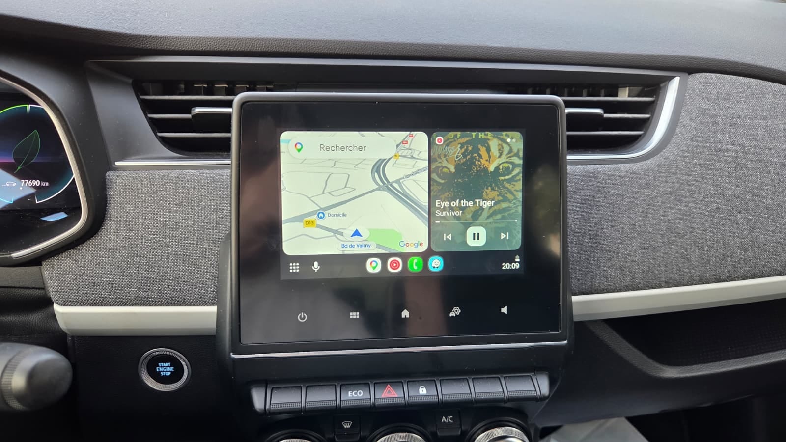 Renault ZOE avec Audio Bluetooth