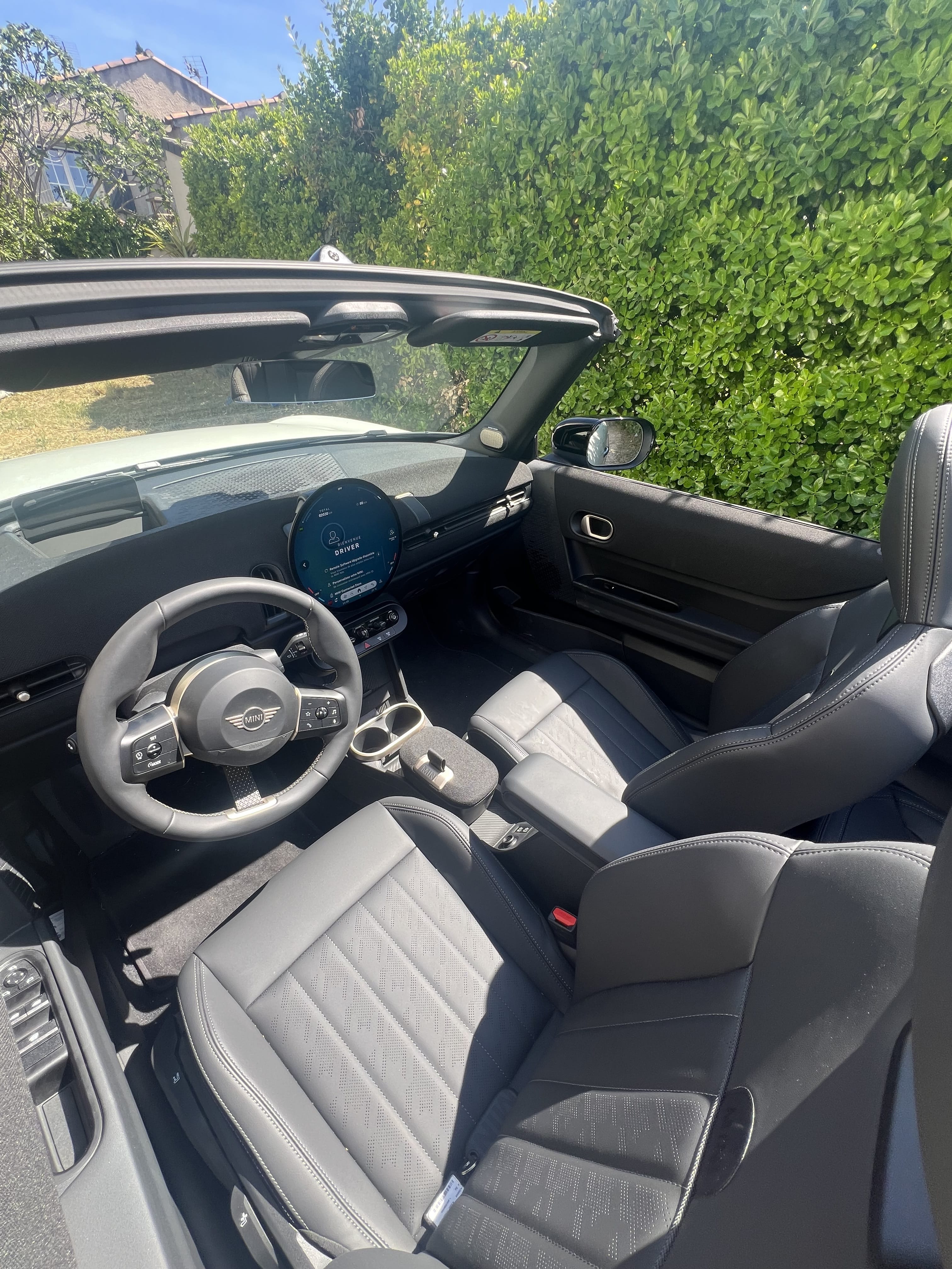 Mini Cabriolet avec GPS