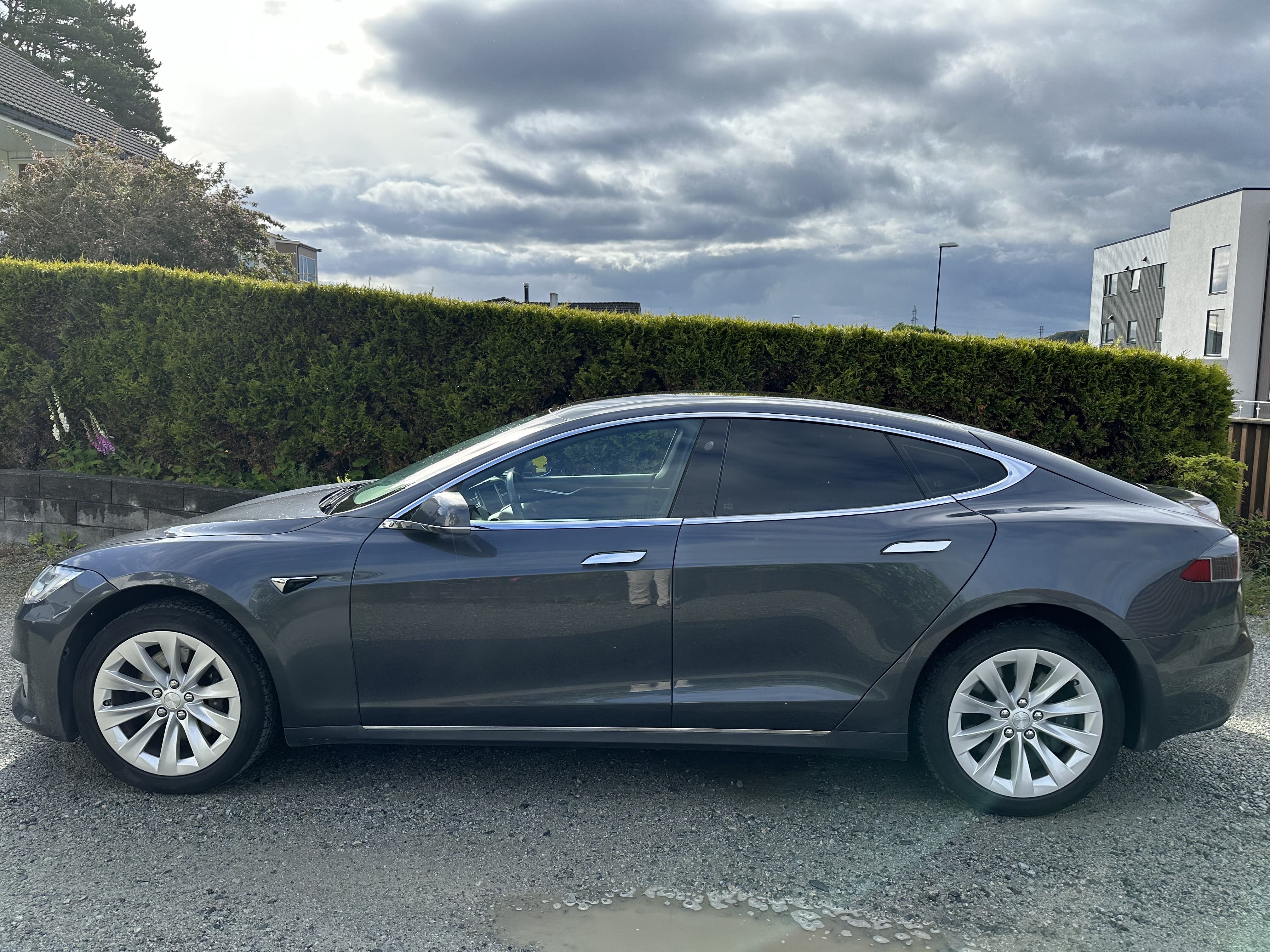 Tesla Model S 75 med Dashcam