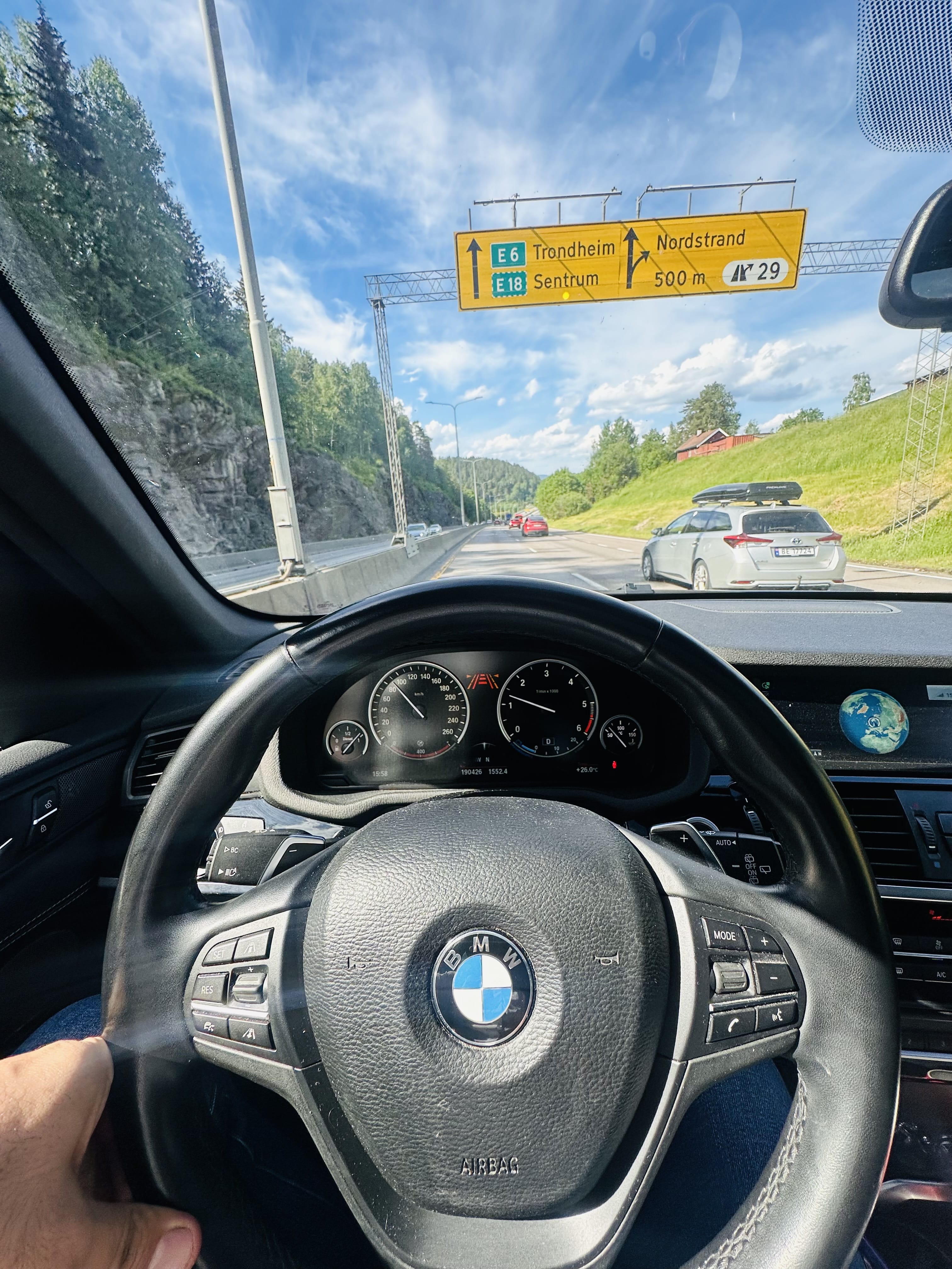 BMW X3 xDrive20d with Four-wheel drive