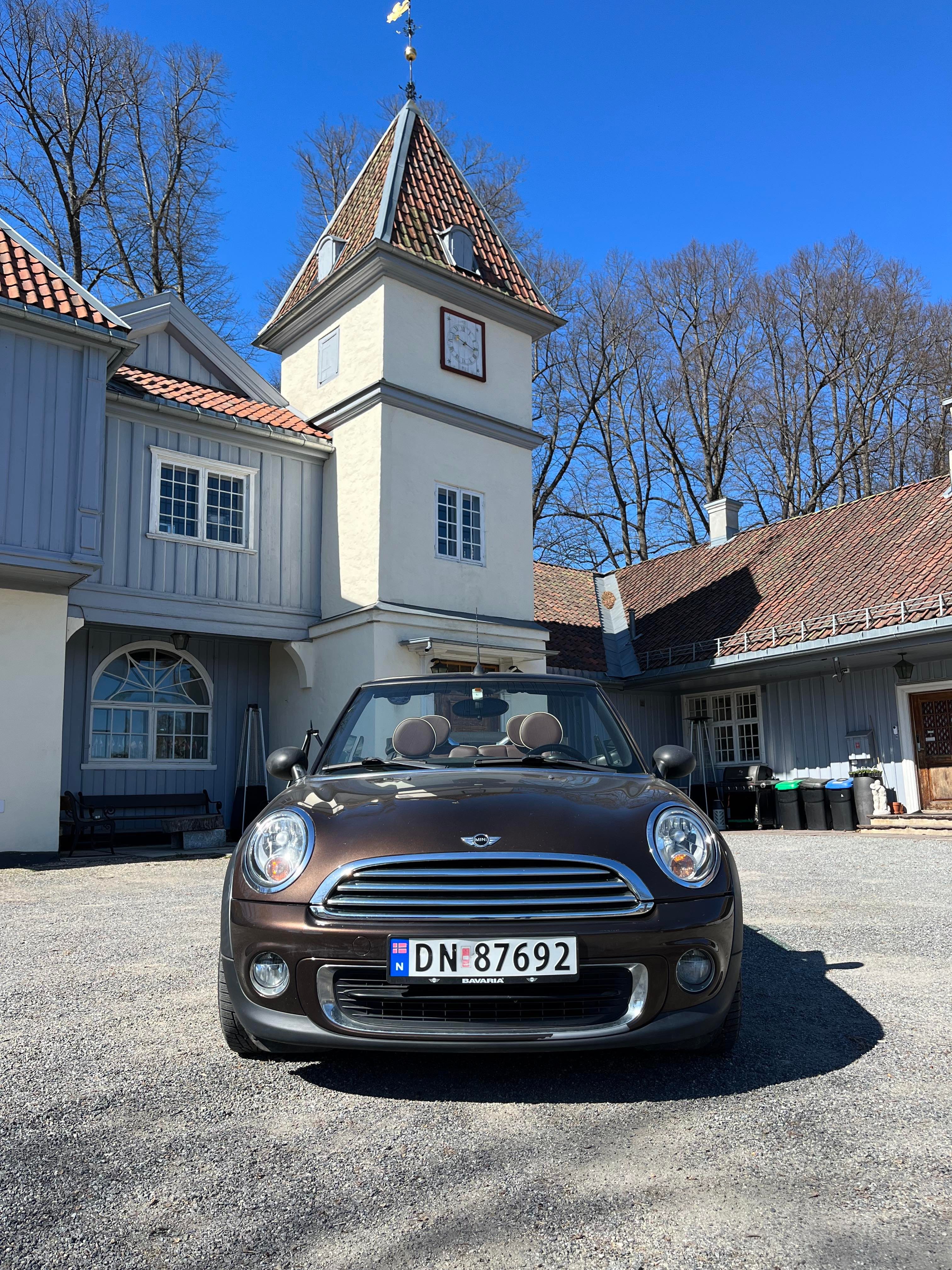 Mini Convertible med Vinterdekk