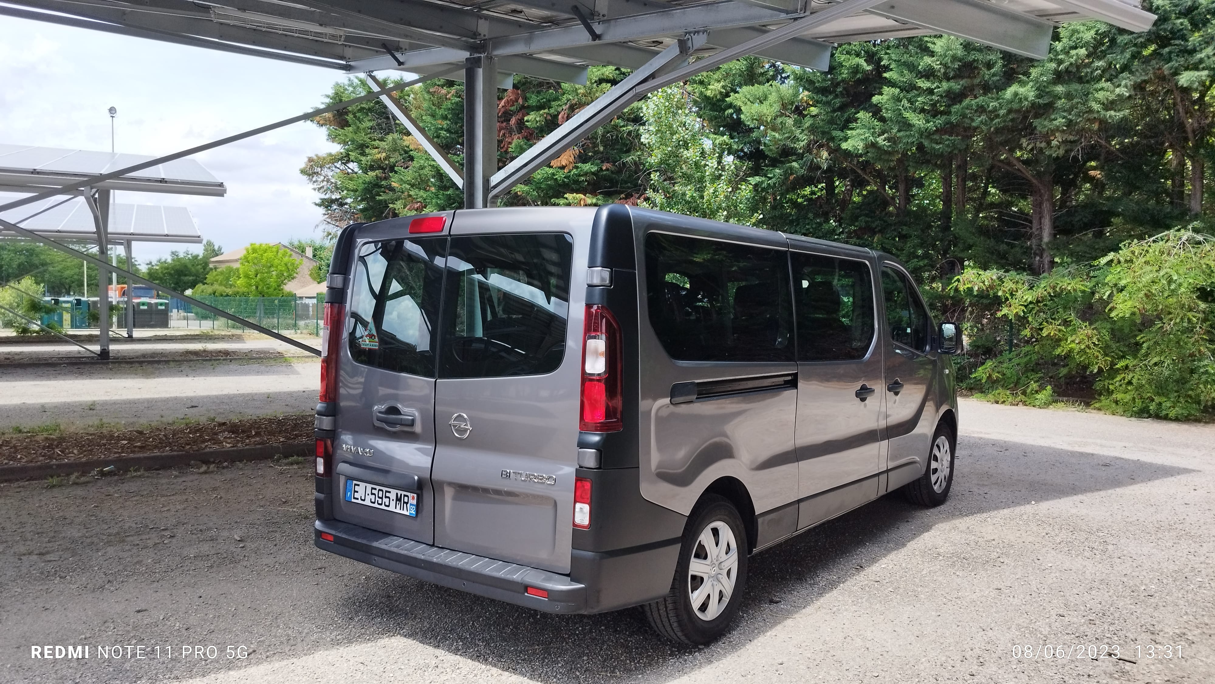 Opel Vivaro avec Régulateur de vitesse