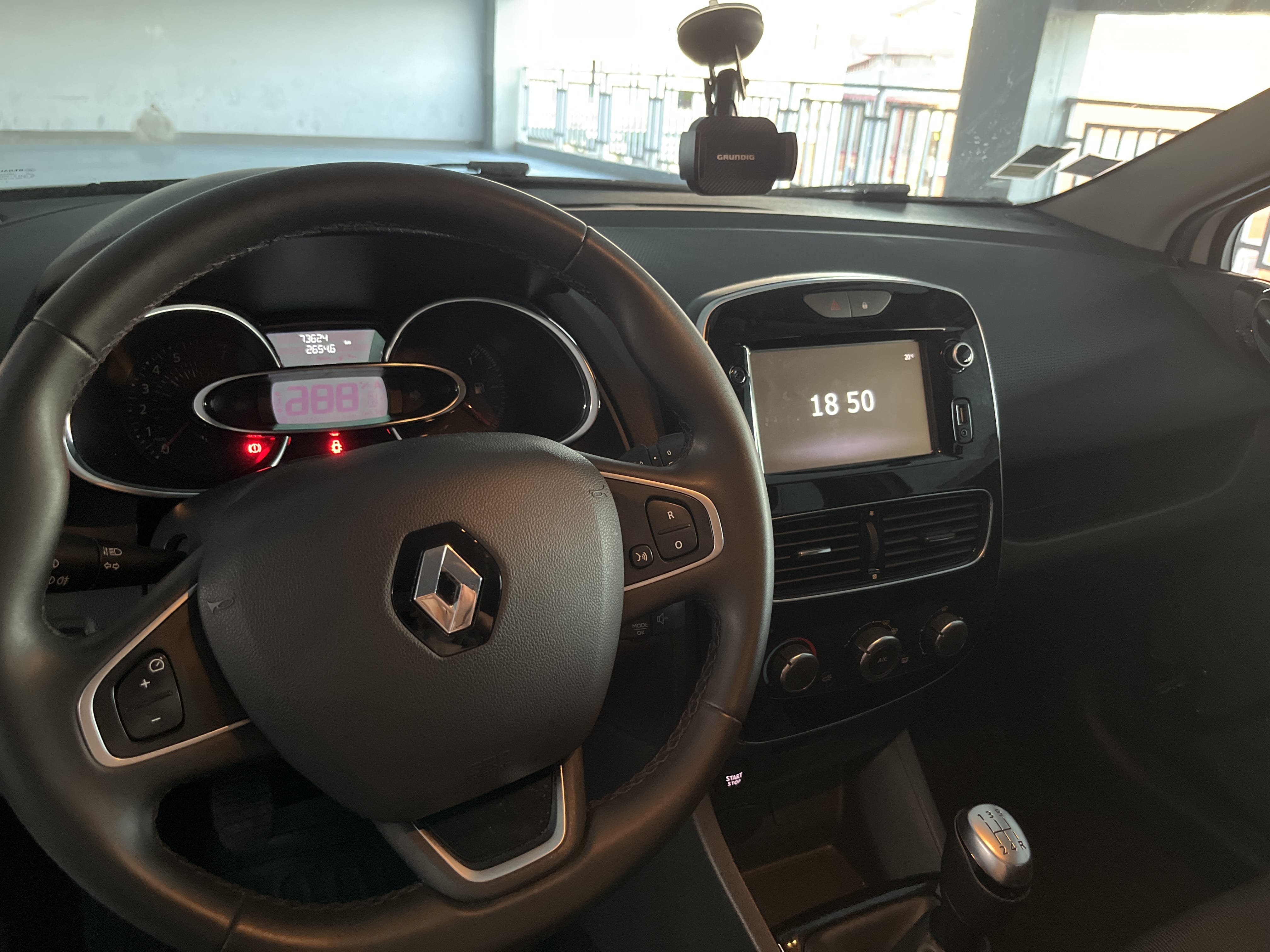 Renault Clio avec GPS