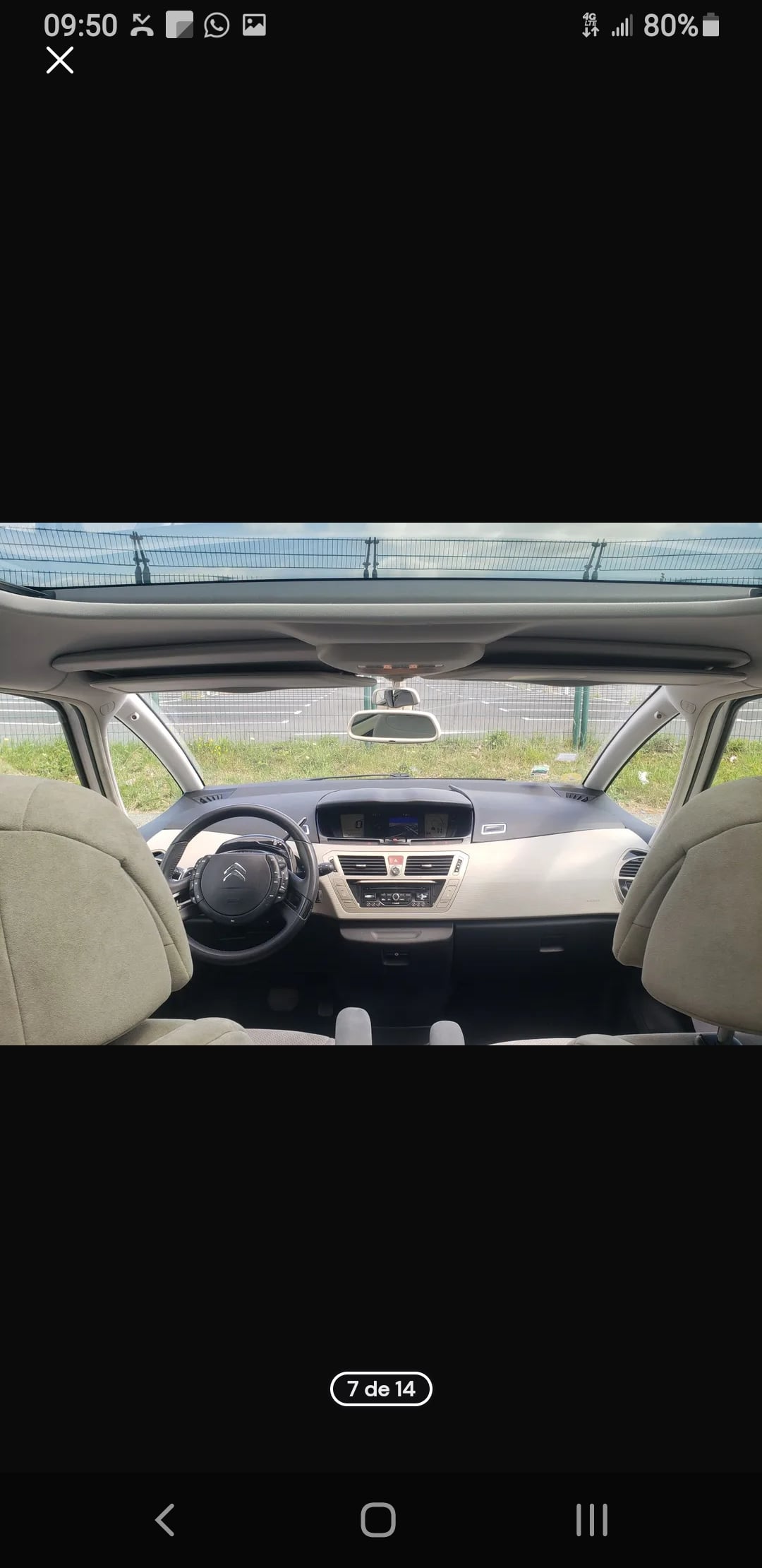 Citroen C4 Grand Picasso avec Siège bébé
