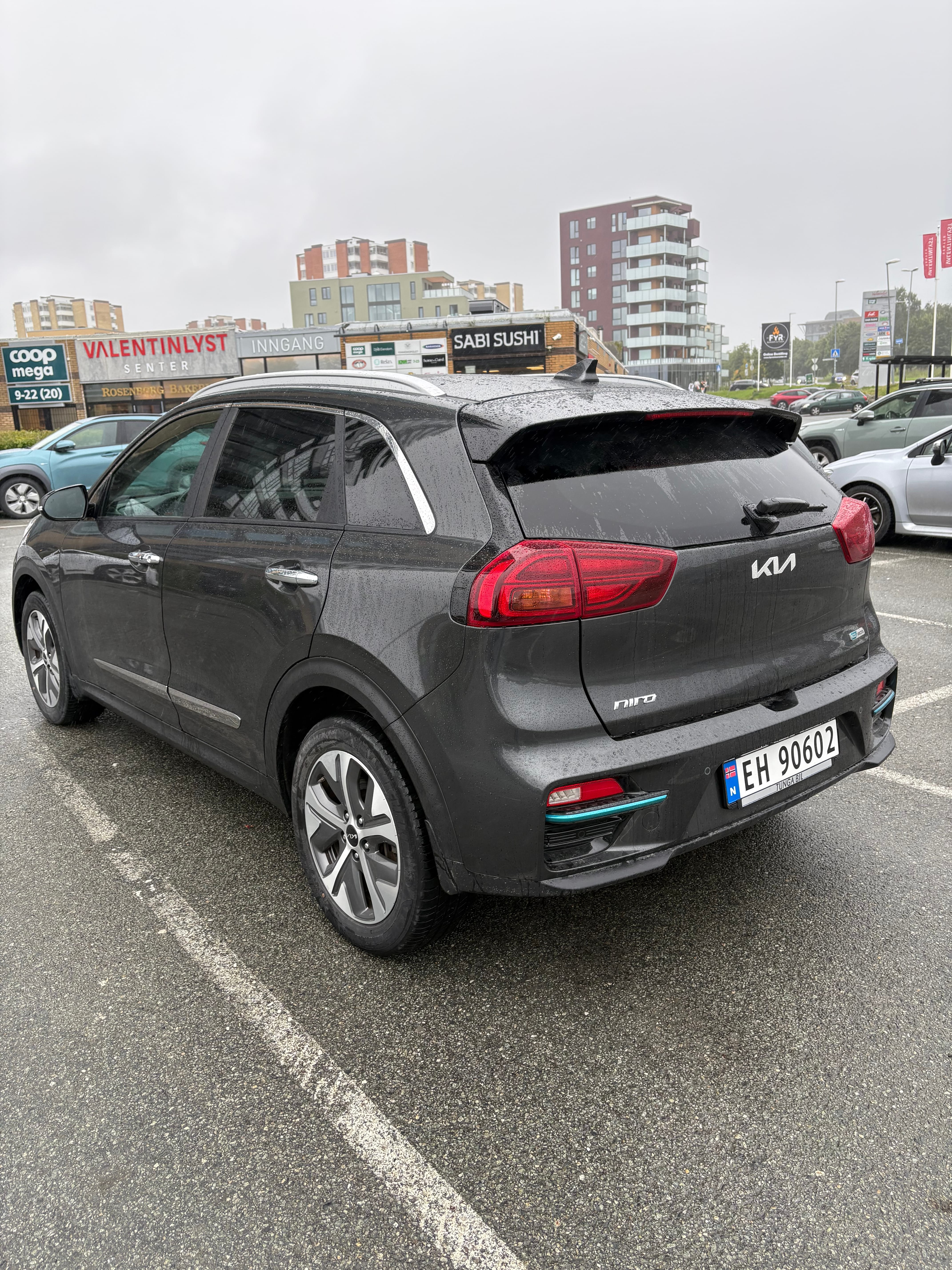 Kia e-Niro med Ryggekamera