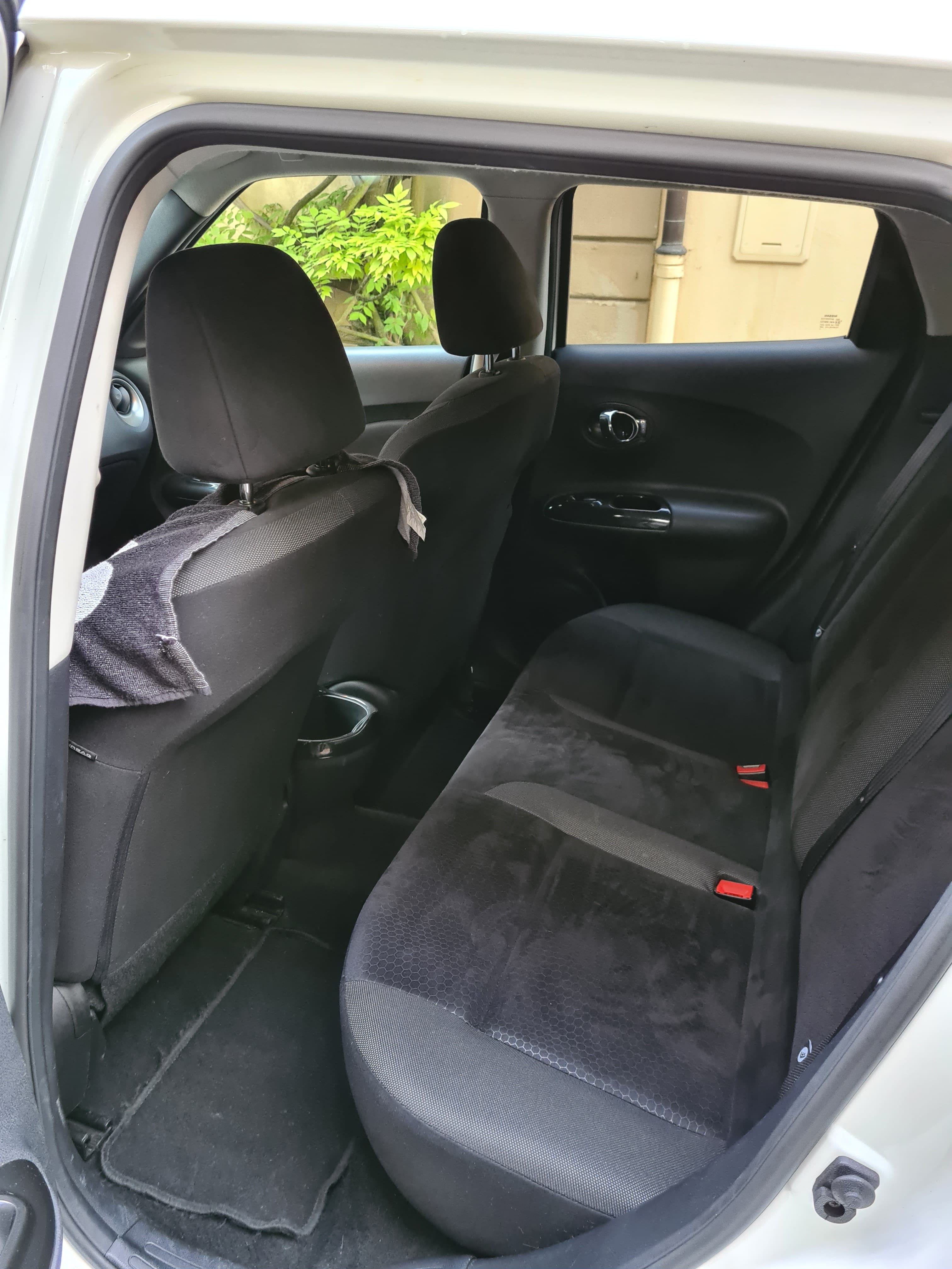 Nissan Juke avec Siège bébé