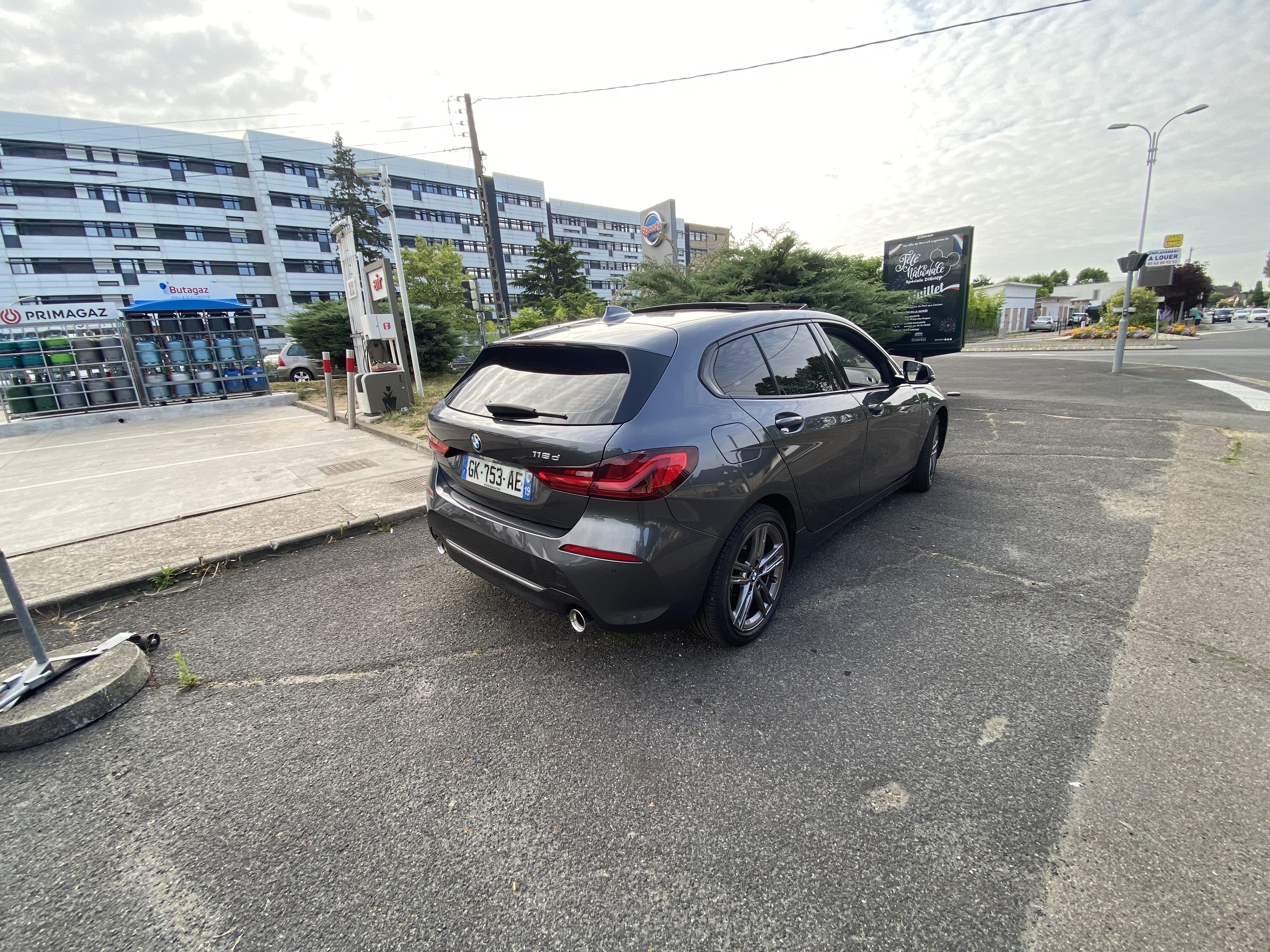 BMW Série 1 avec Apple CarPlay